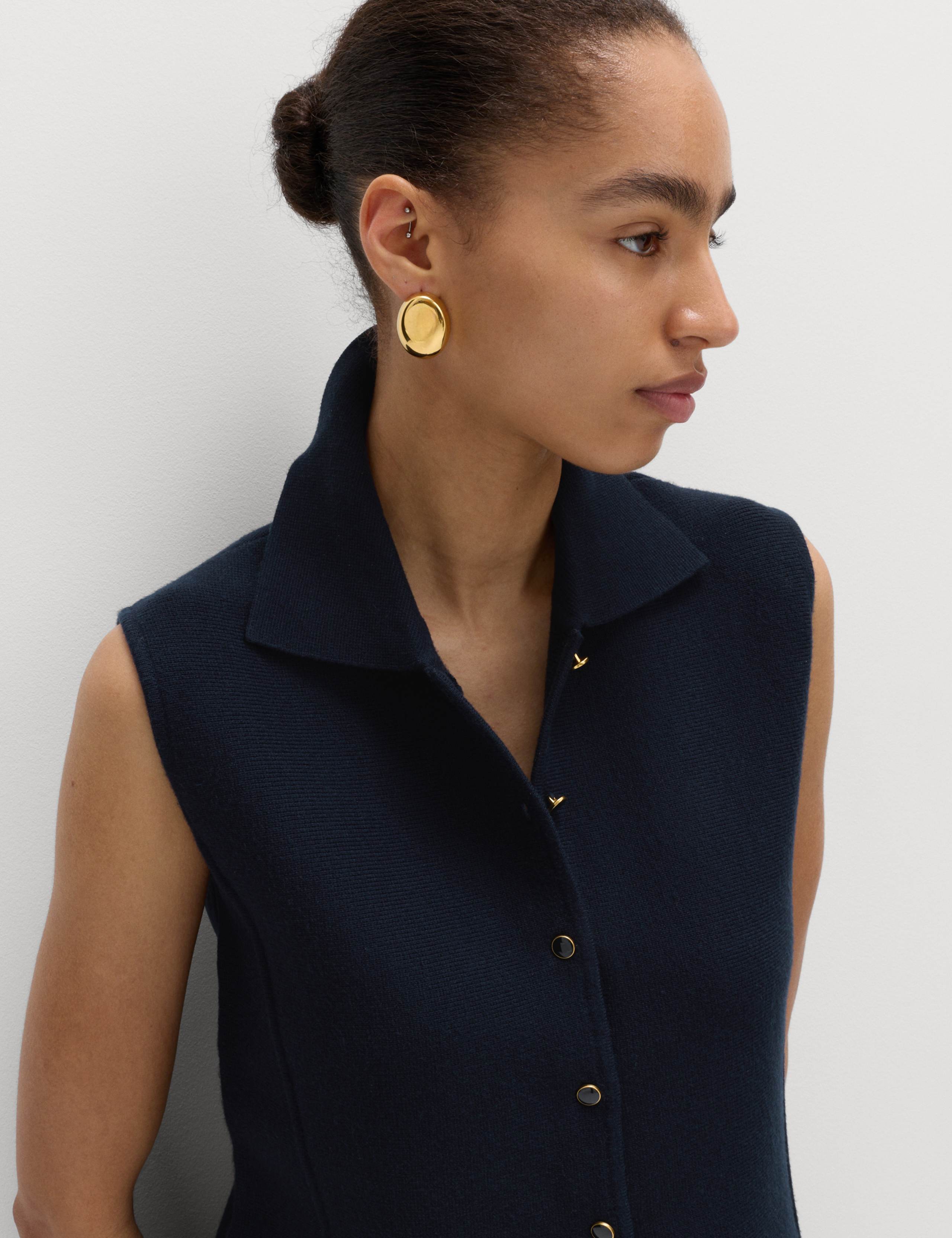 Soft Touch Longline Knitted Waistcoat 4 of 6