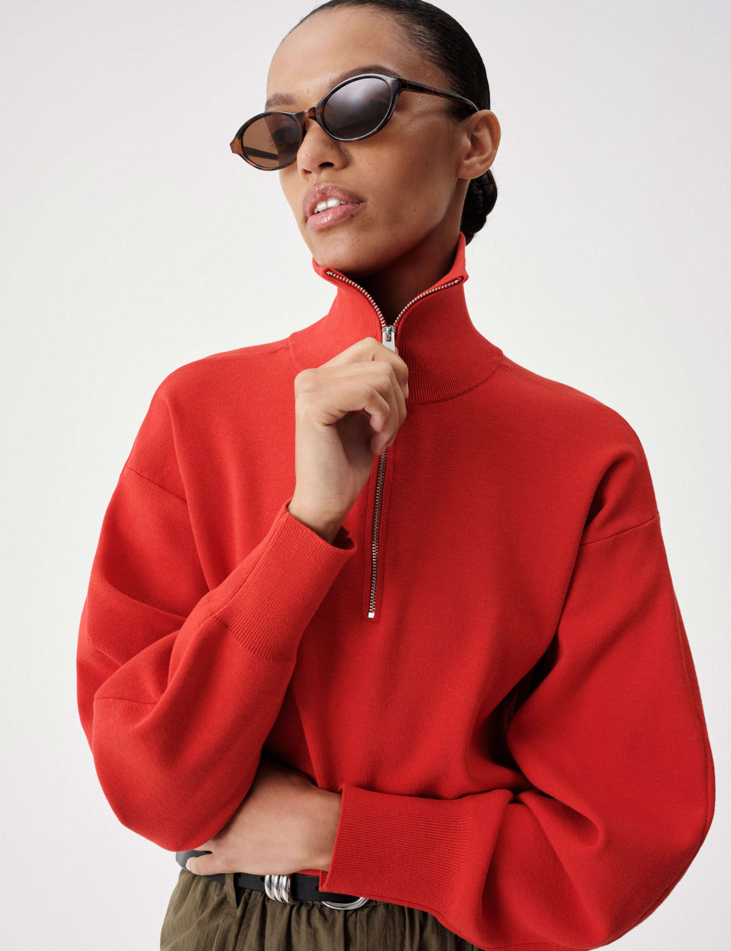 Funnel Neck Half Zip Jumper 7 of 8