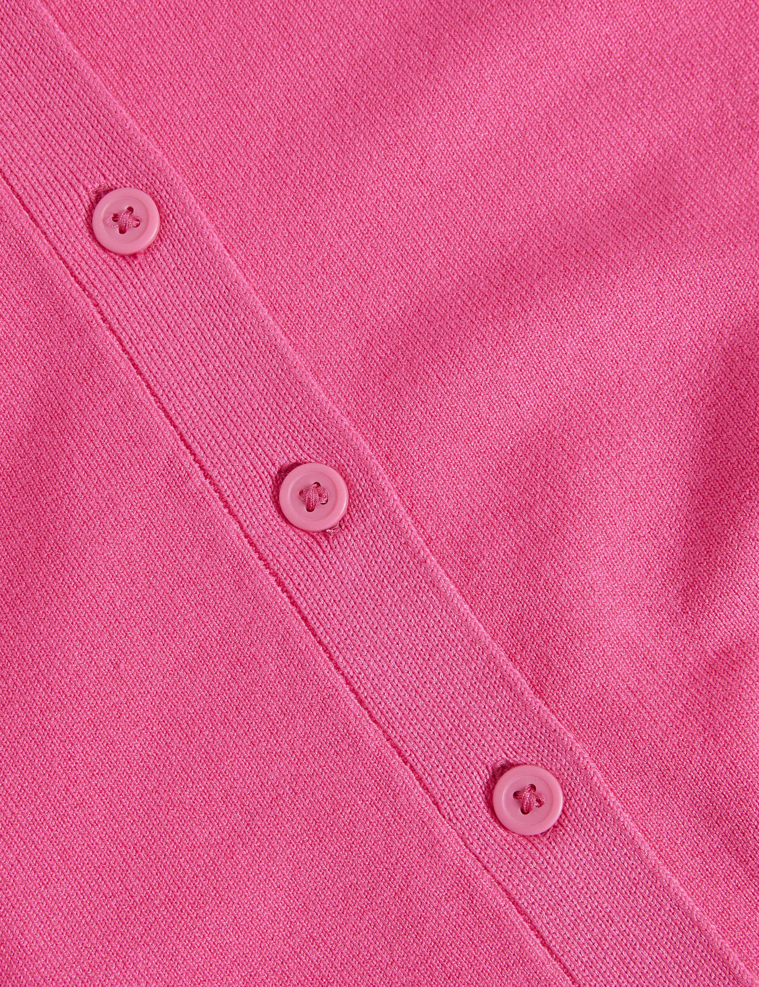 Crew Neck Button Front Cardigan 5 of 5