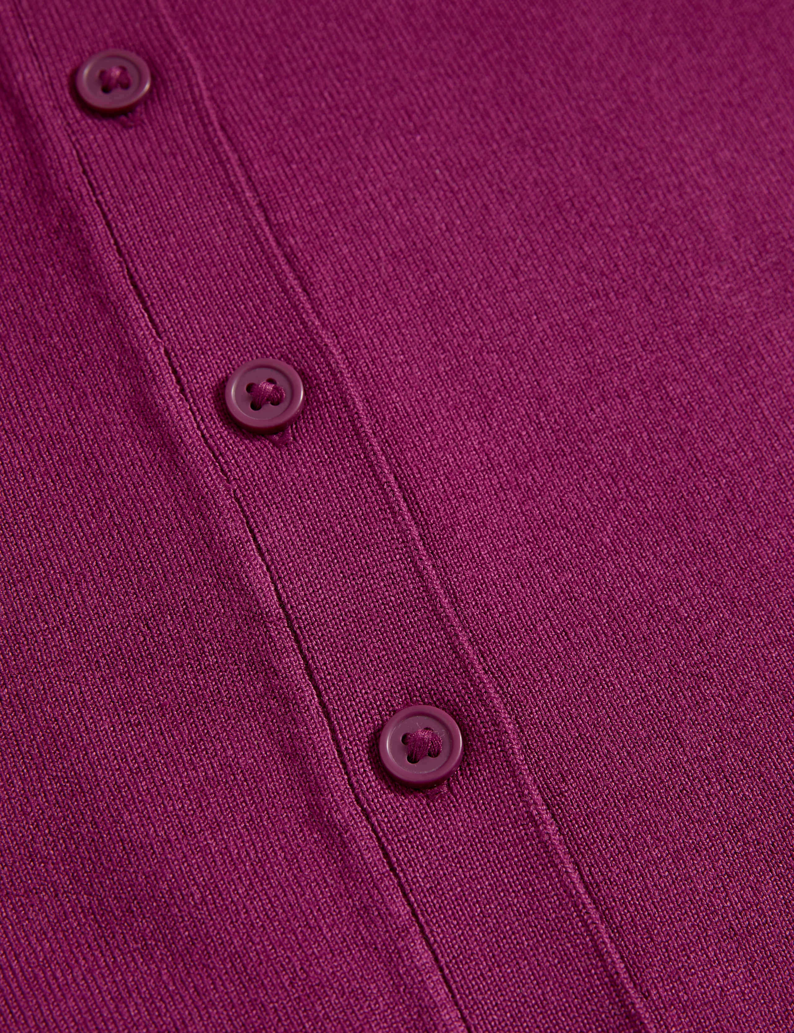 Crew Neck Button Front Cardigan 7 of 7