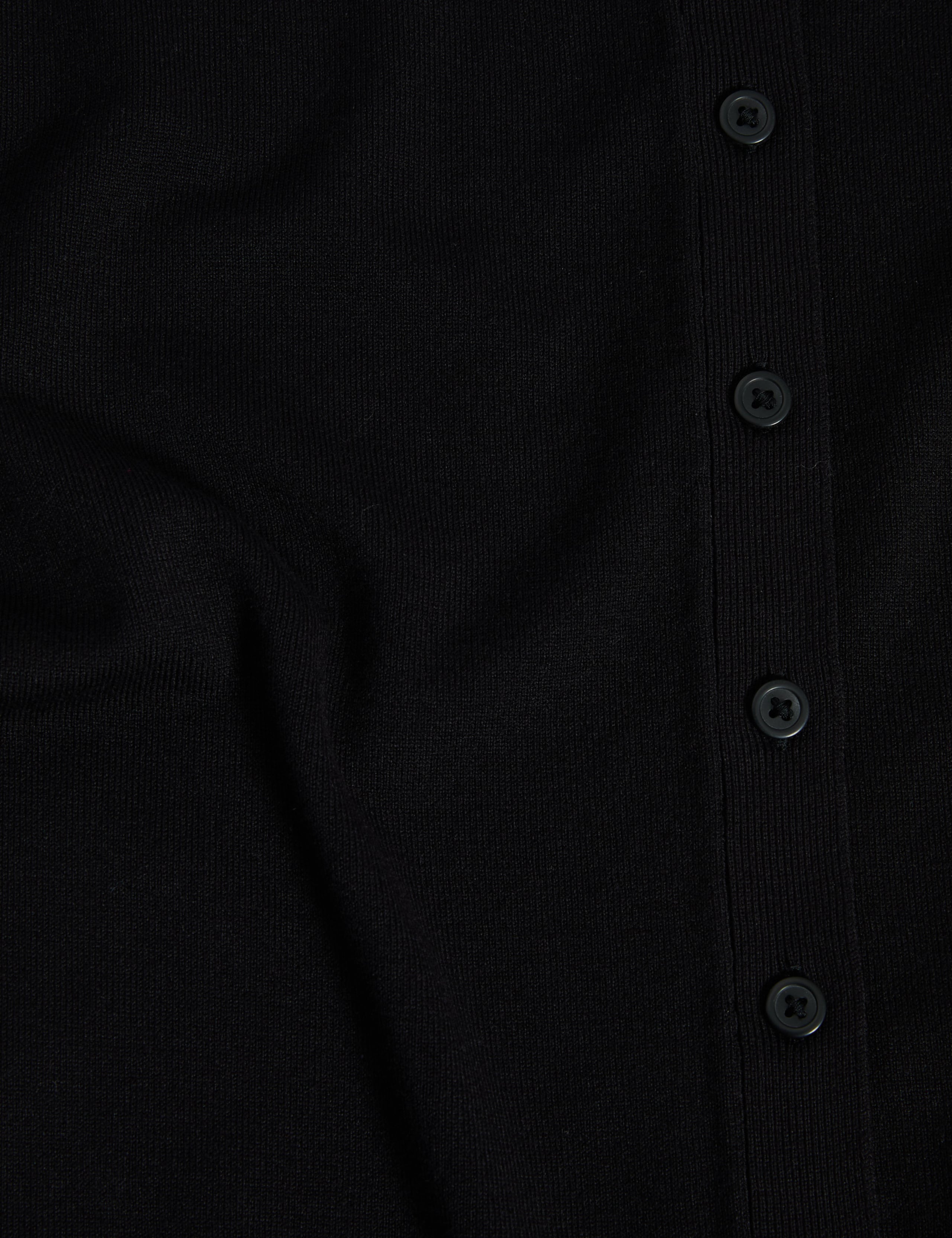 Crew Neck Button Front Cardigan 7 of 7