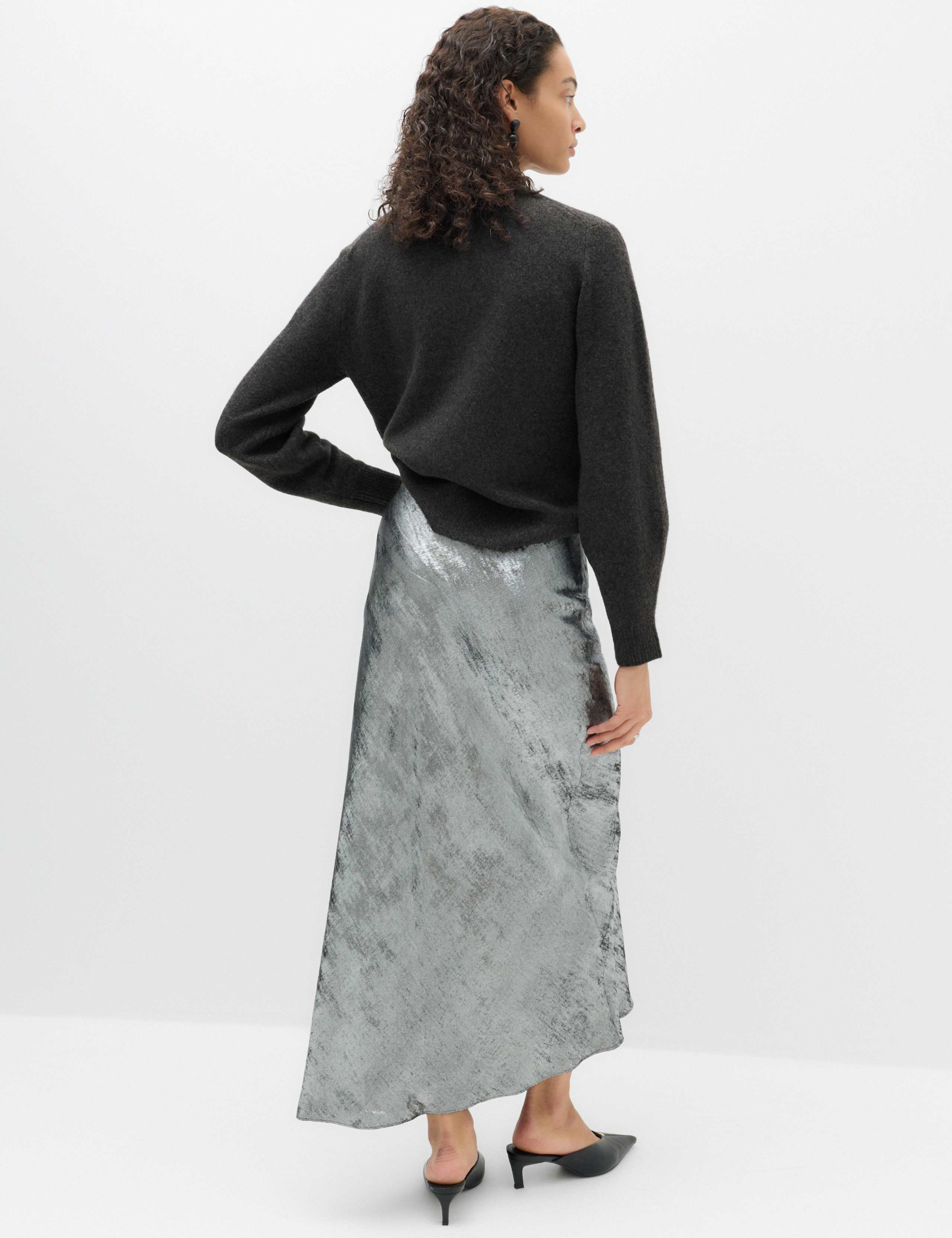 Embellished Crew Neck Jumper with Wool 4 of 6
