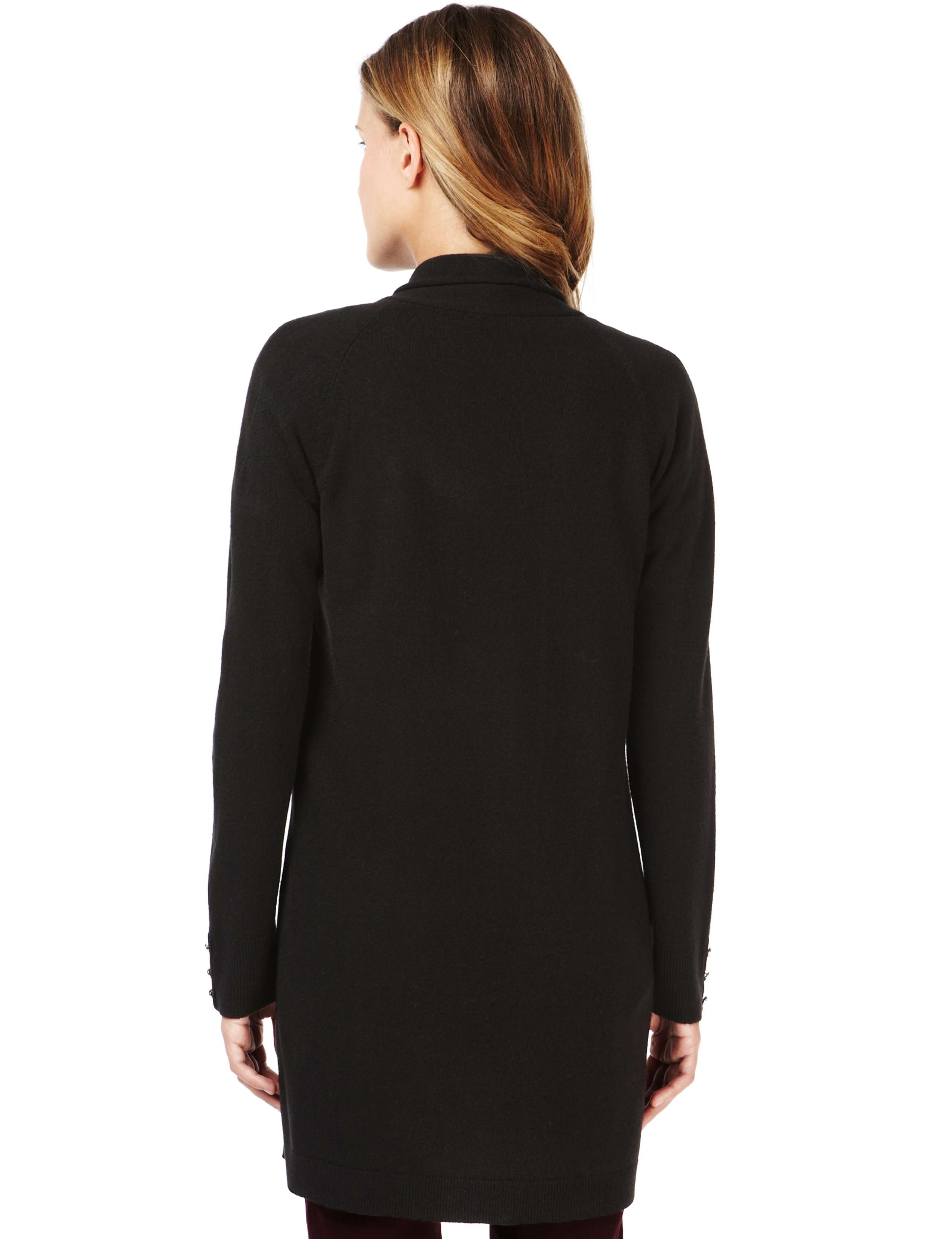 Cashmilon™ Open Front 2 Pockets Cardigan 6 of 9