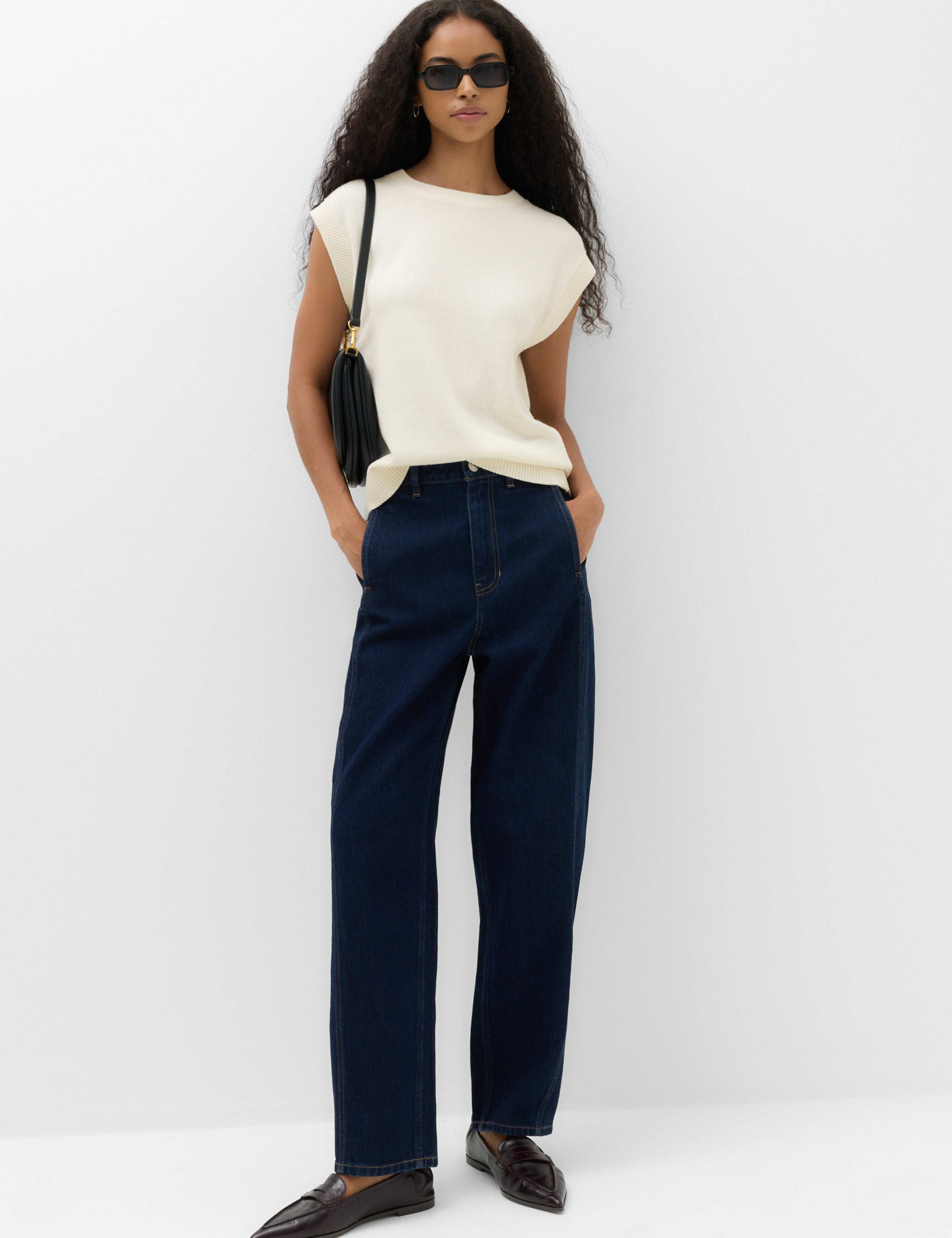 Muscle Knitted Vest With Linen 5 of 6