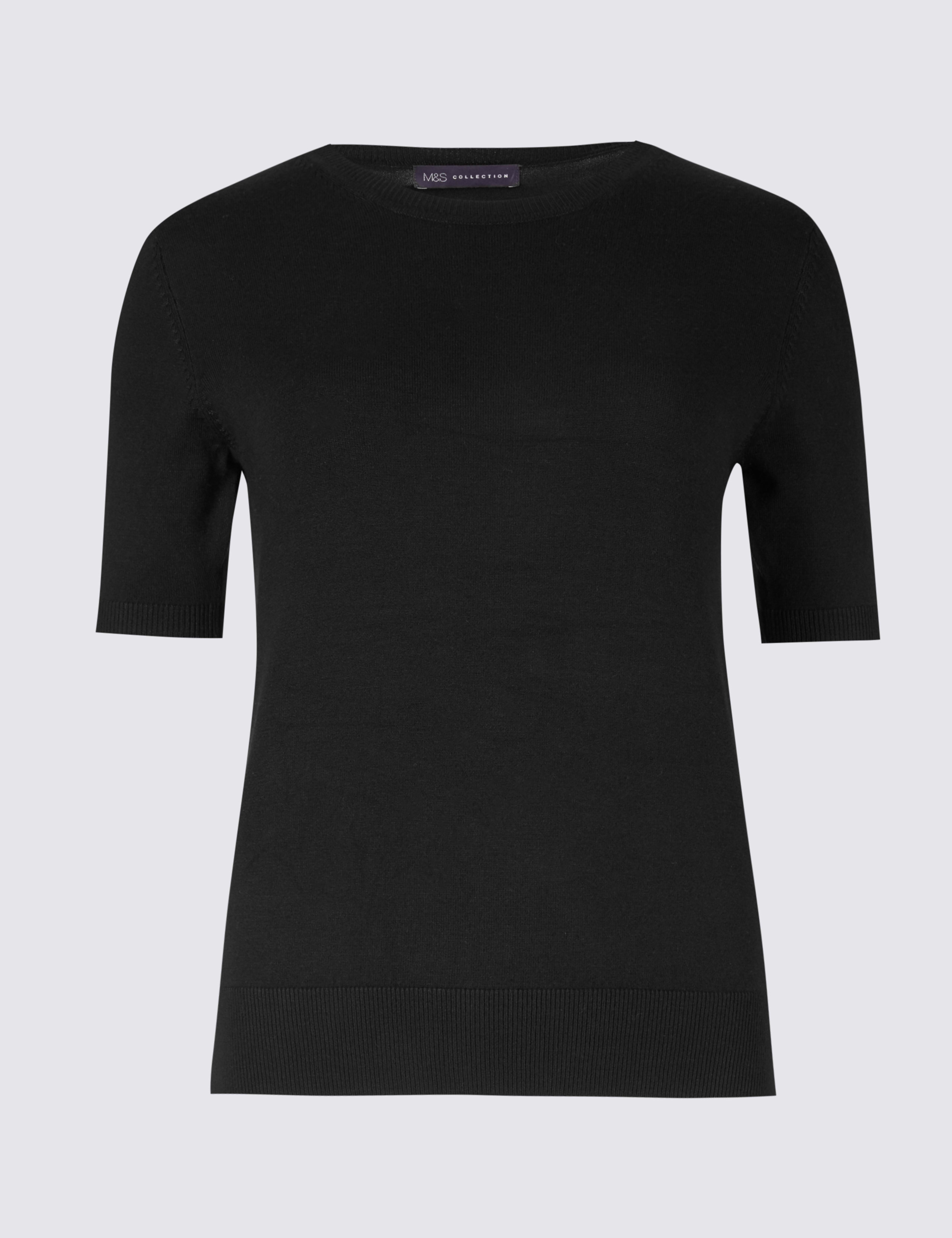 Round Neck Short Sleeve Jumper 2 of 4