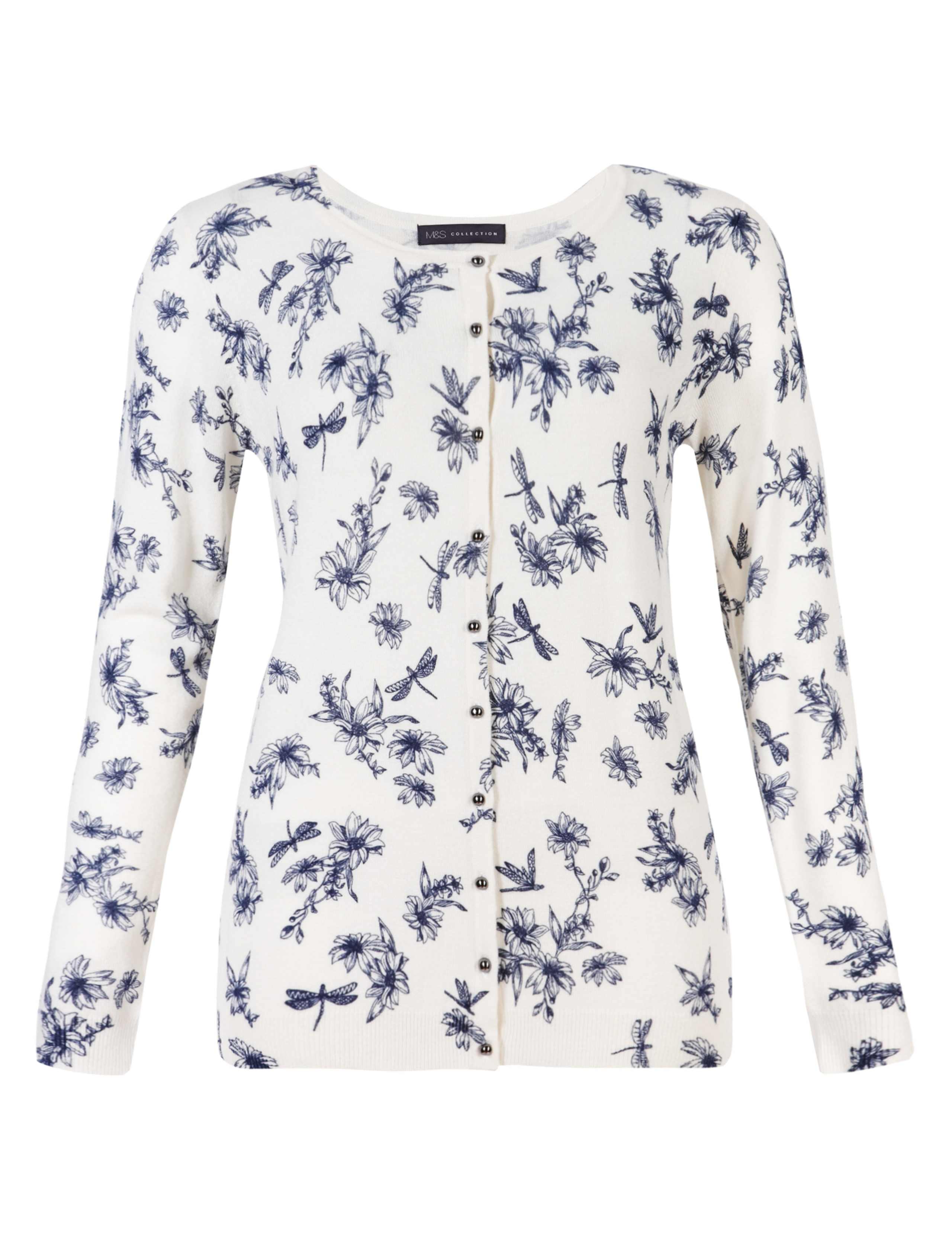 Dragonfly Print Cardigan 4 of 5