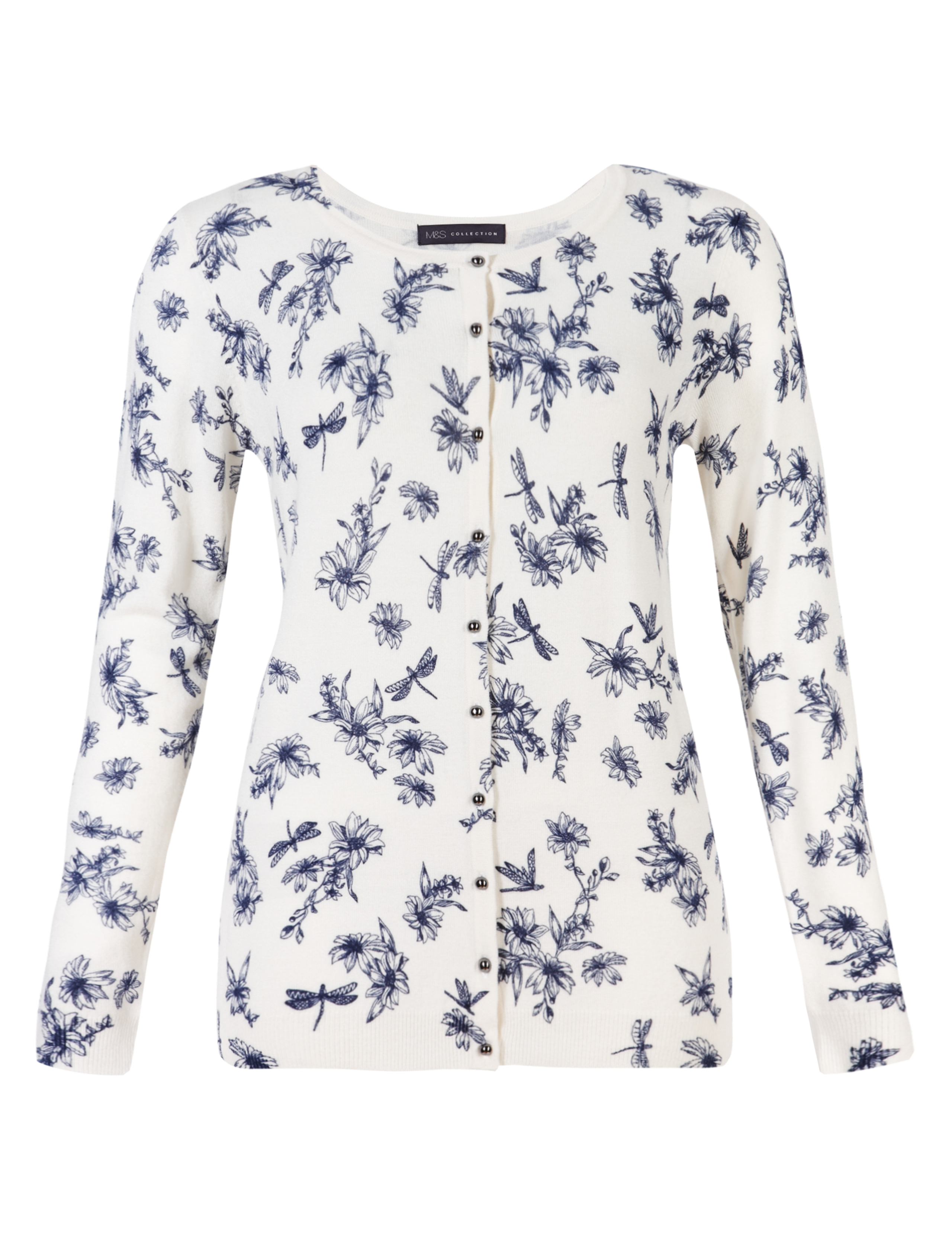 Dragonfly Print Cardigan 2 of 5