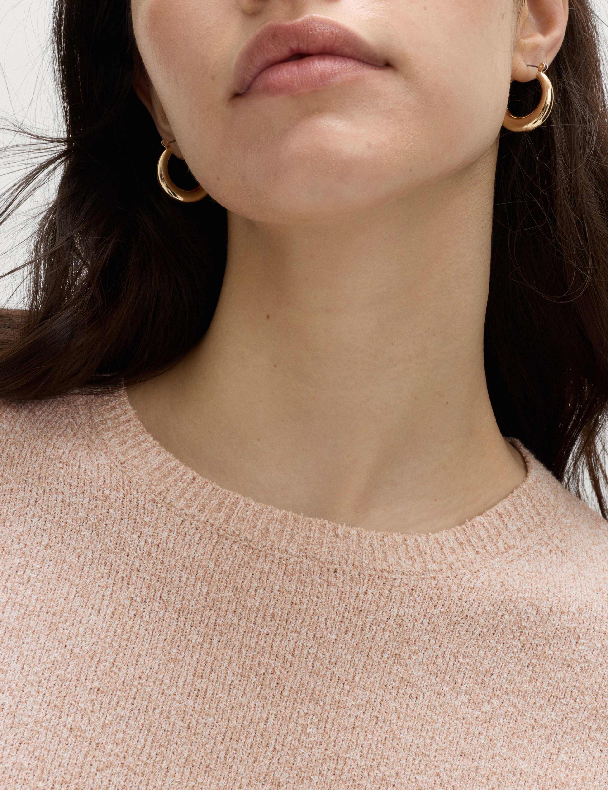 Cotton Rich Boucle Slim Fit Knitted Top 6 of 7