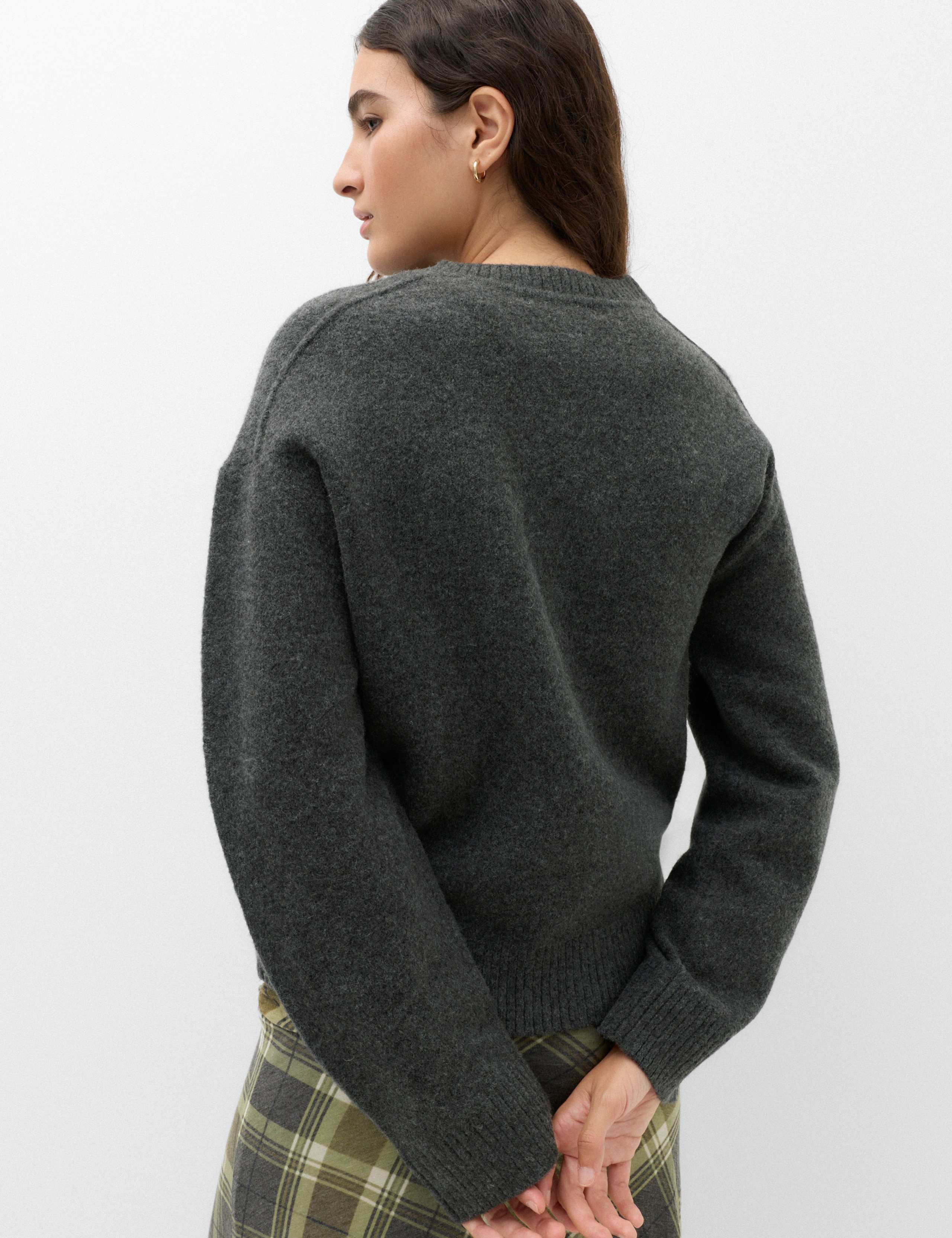 Crew Neck Jumper with Wool 4 of 6