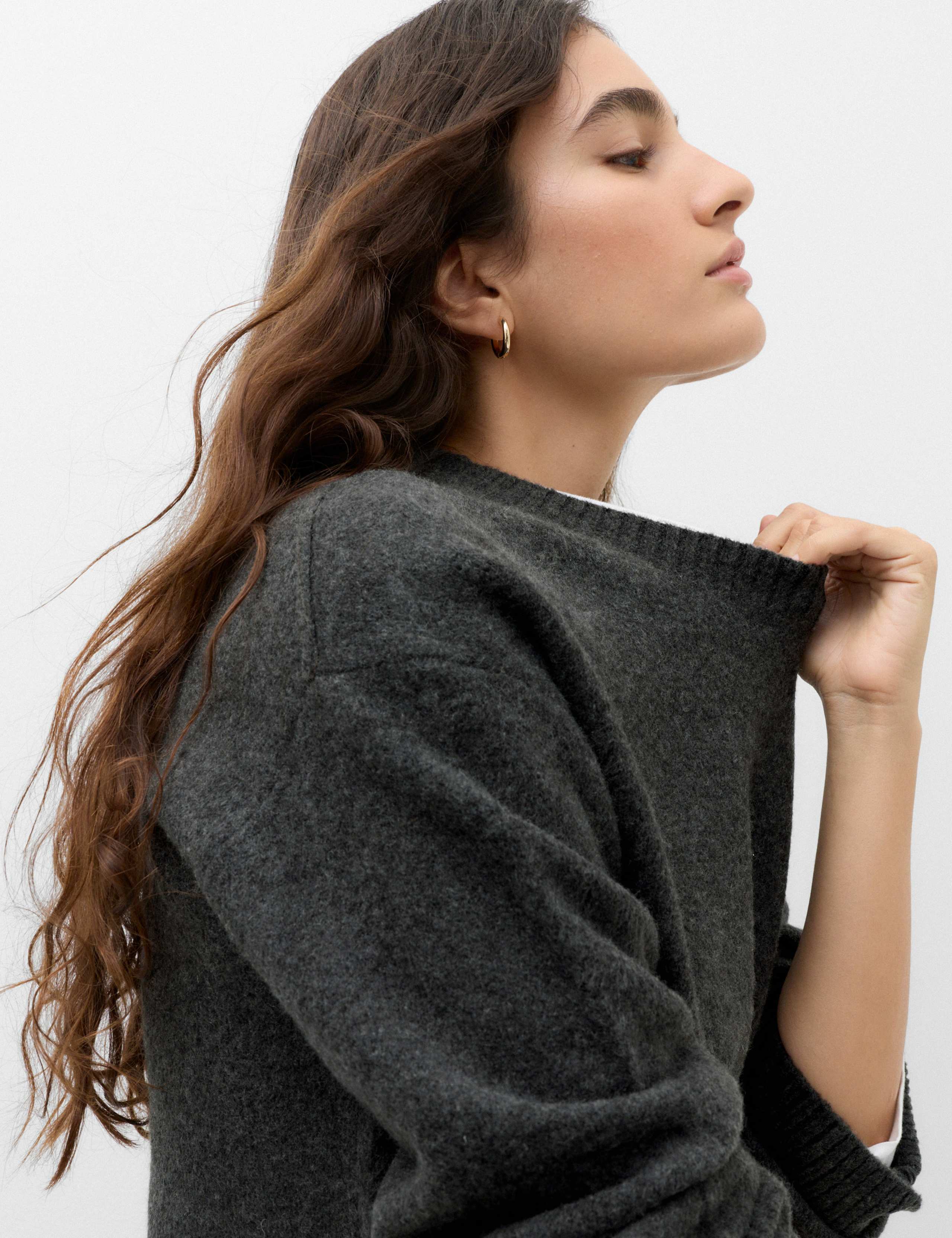 Crew Neck Jumper with Wool 6 of 6