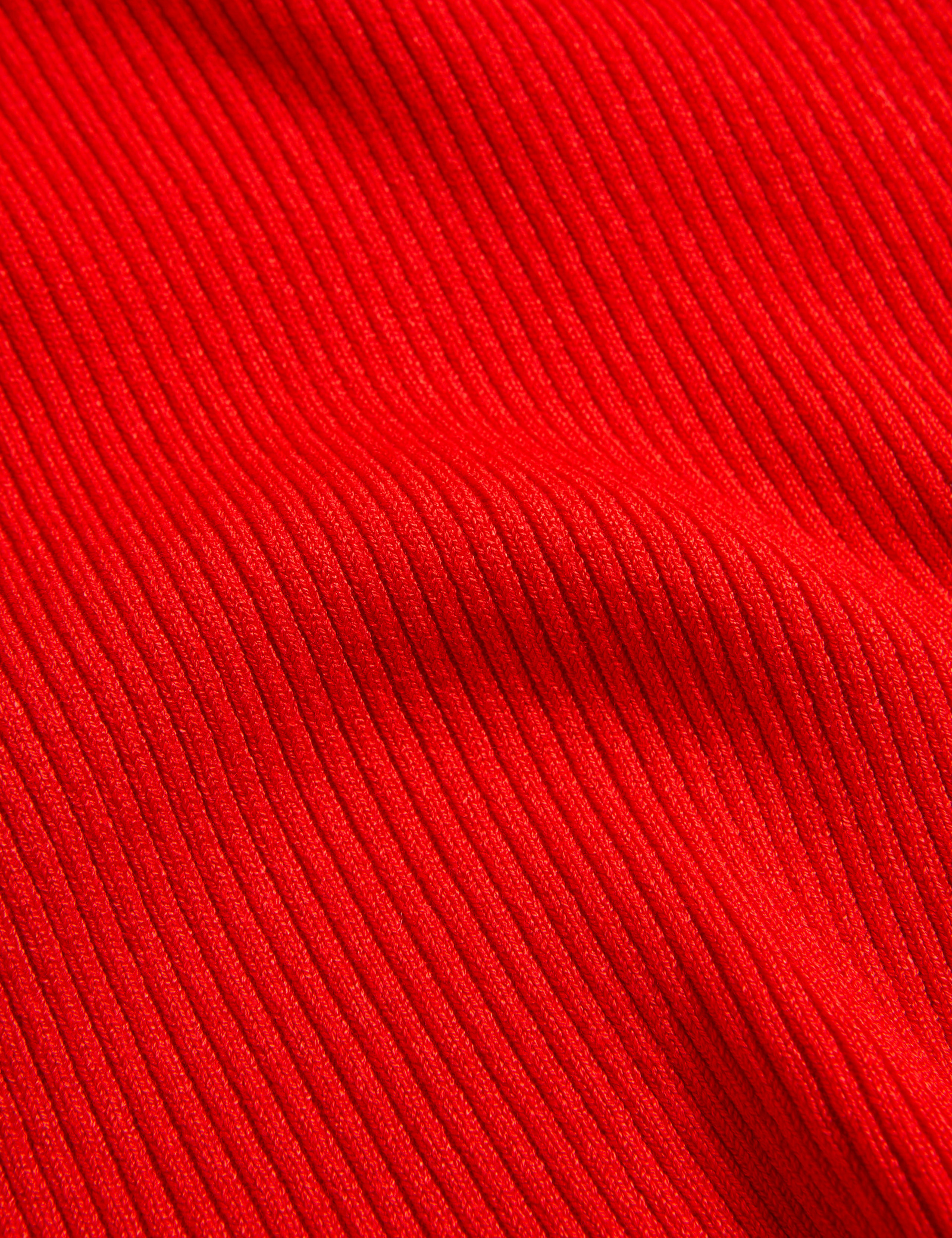 Ribbed Crew Neck Knitted Top 6 of 6