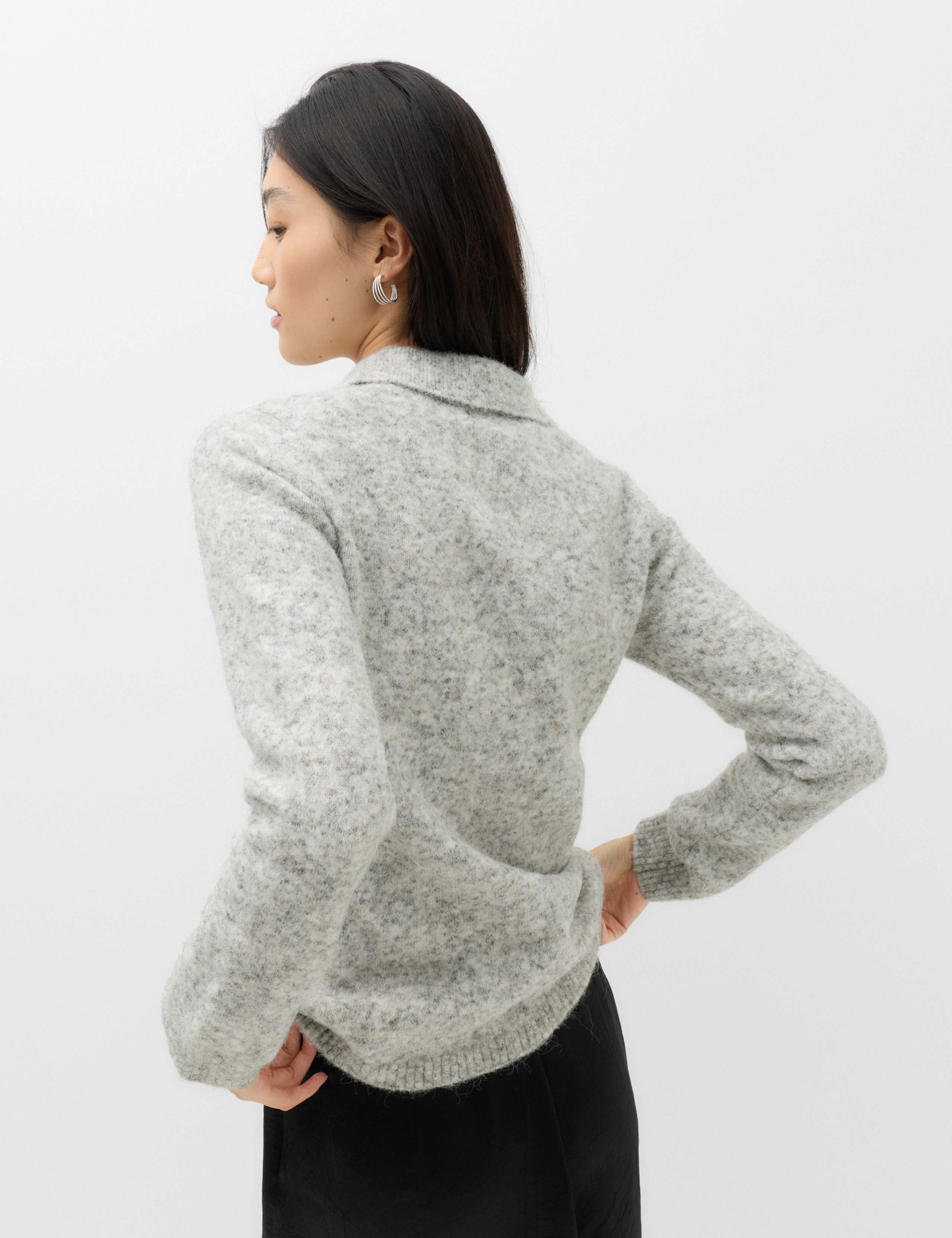 Embellished Button Detail Jumper with Wool 4 of 6