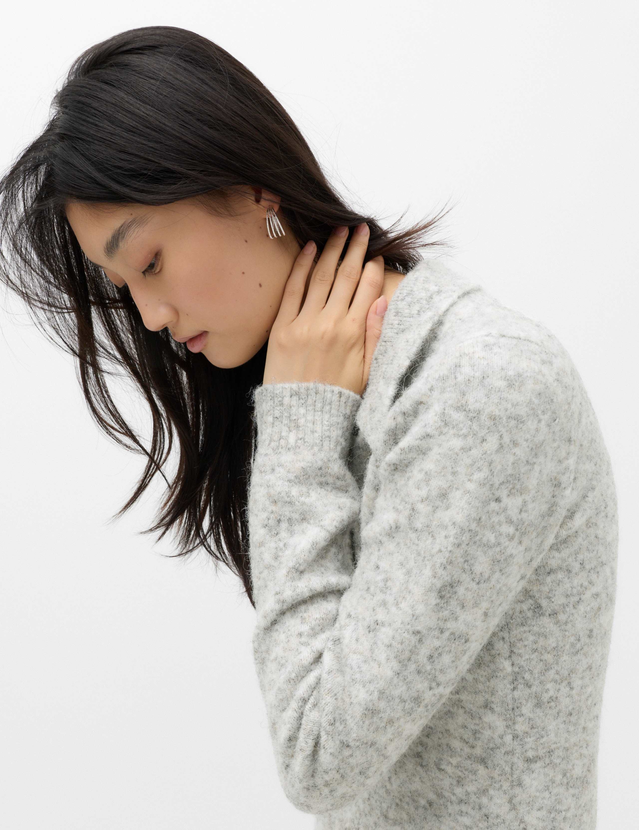 Embellished Button Detail Jumper with Wool 6 of 6