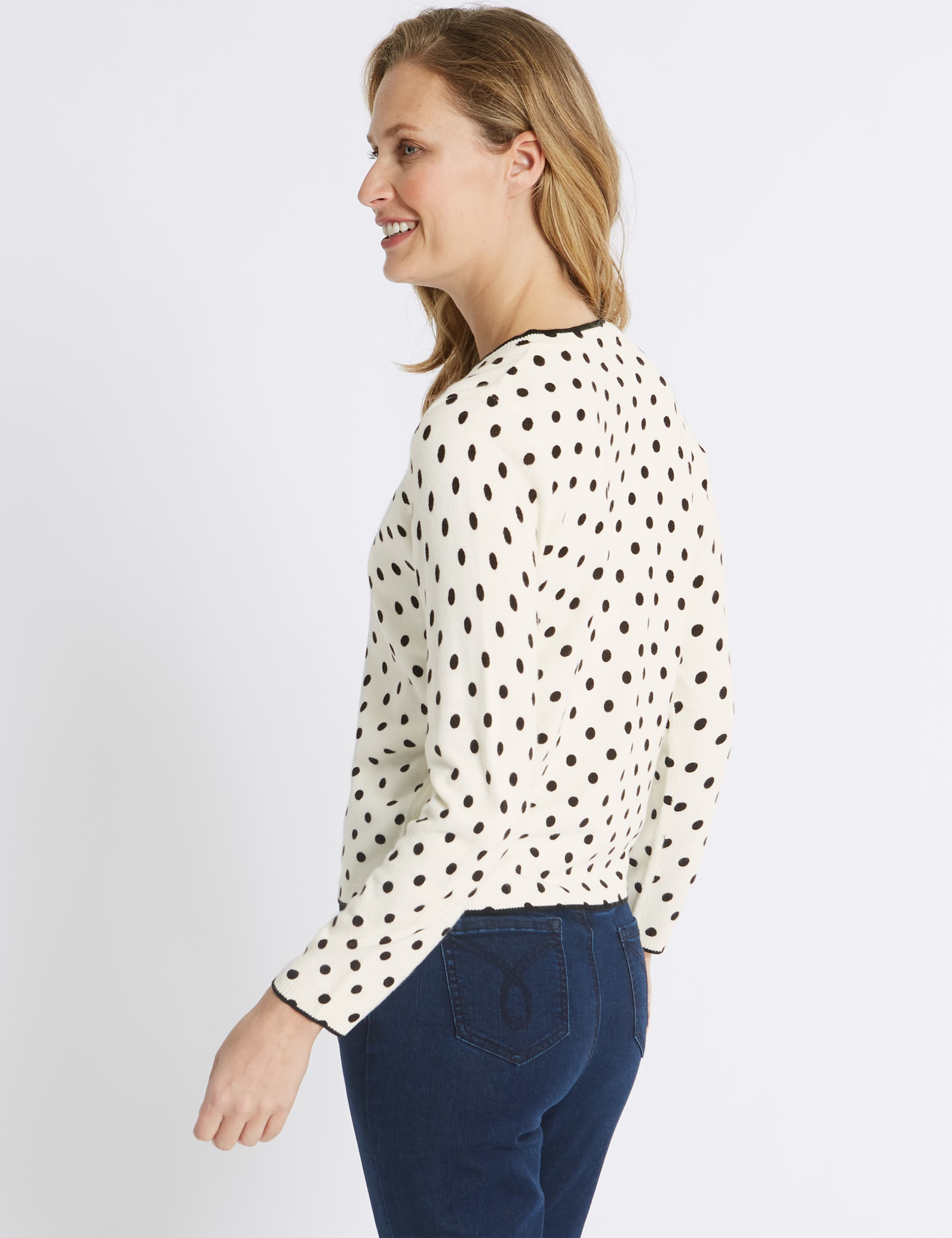 Spotted Cardigan 4 of 5