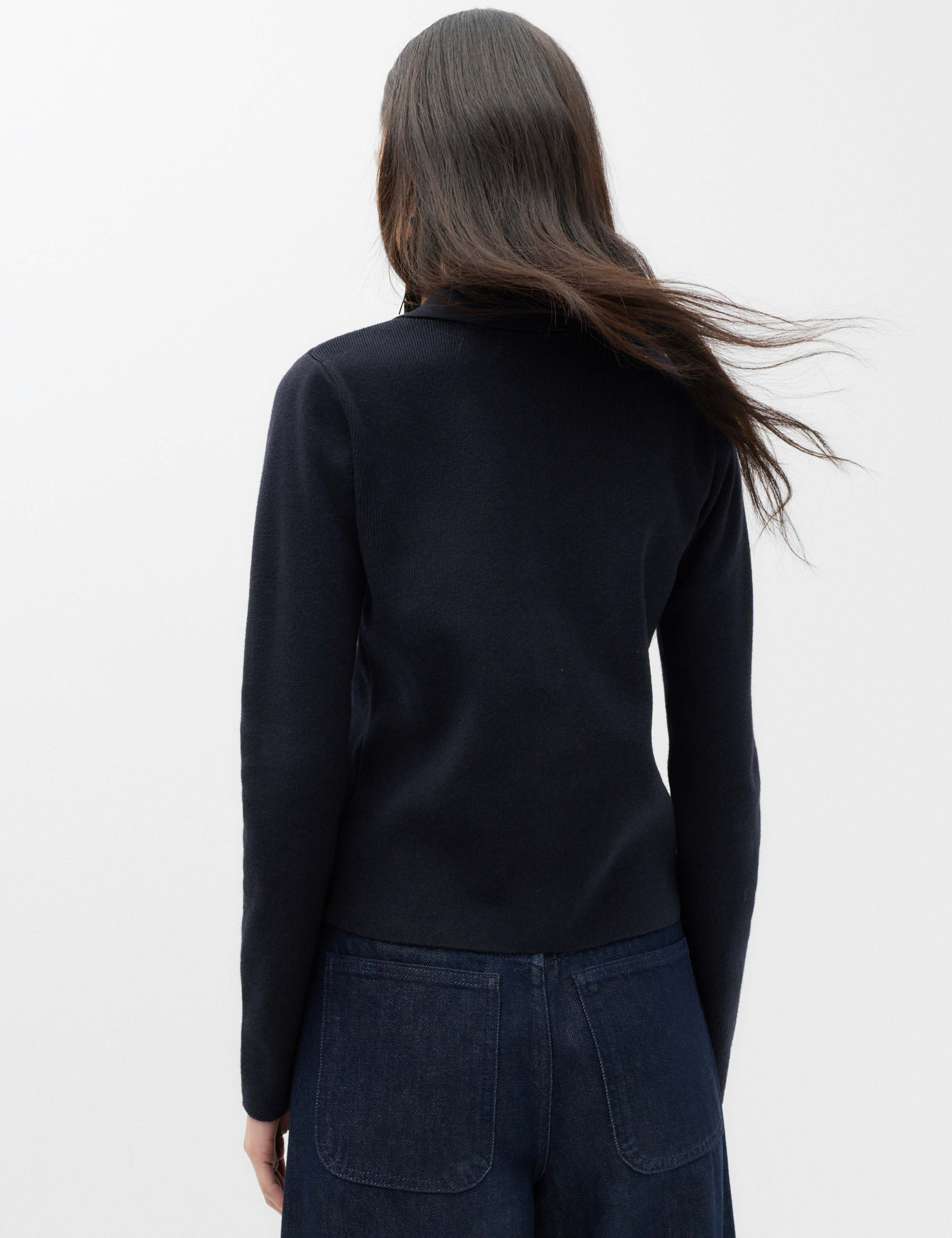 Embellished Collared Fitted Cardigan 4 of 6