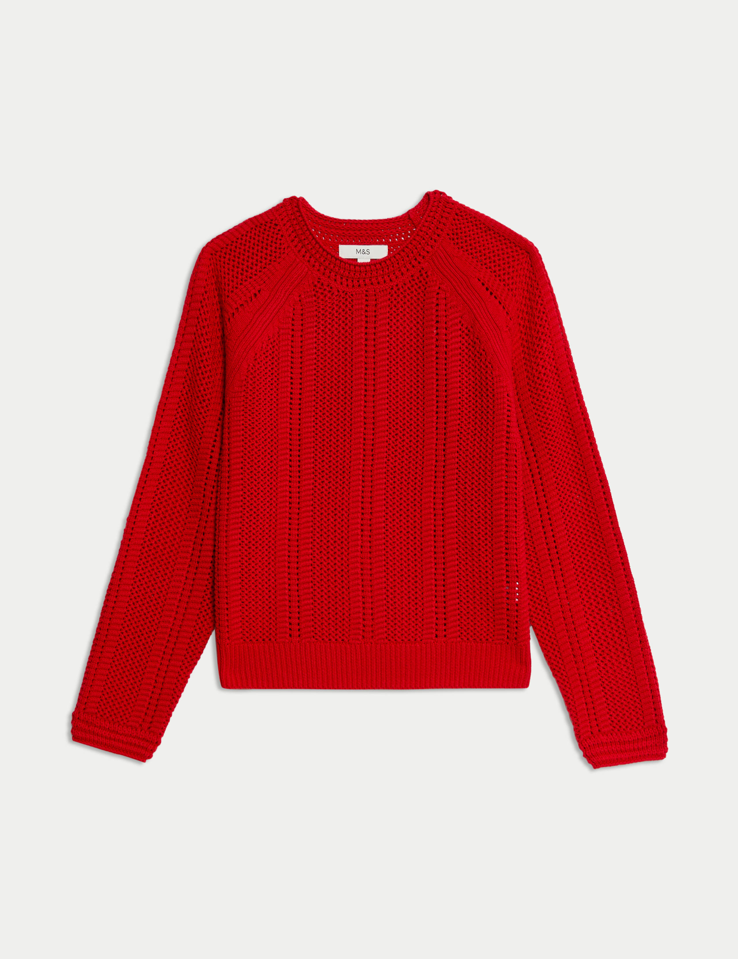Cotton Rich Textured Relaxed Jumper 2 of 6