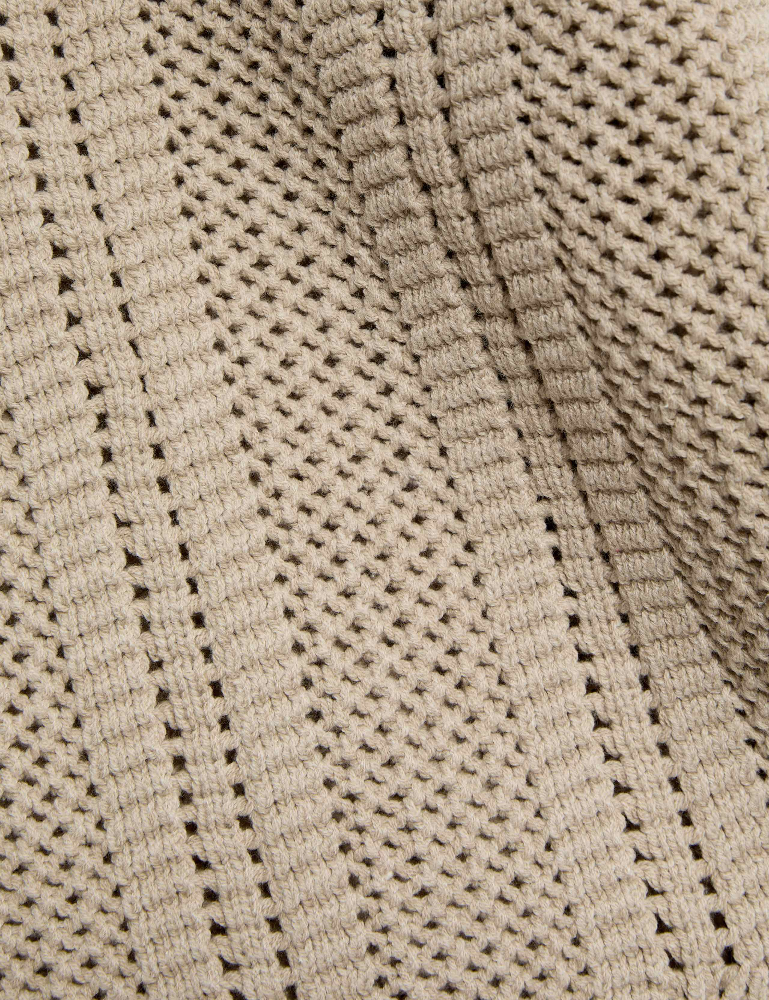 Cotton Rich Textured Relaxed Jumper 6 of 6