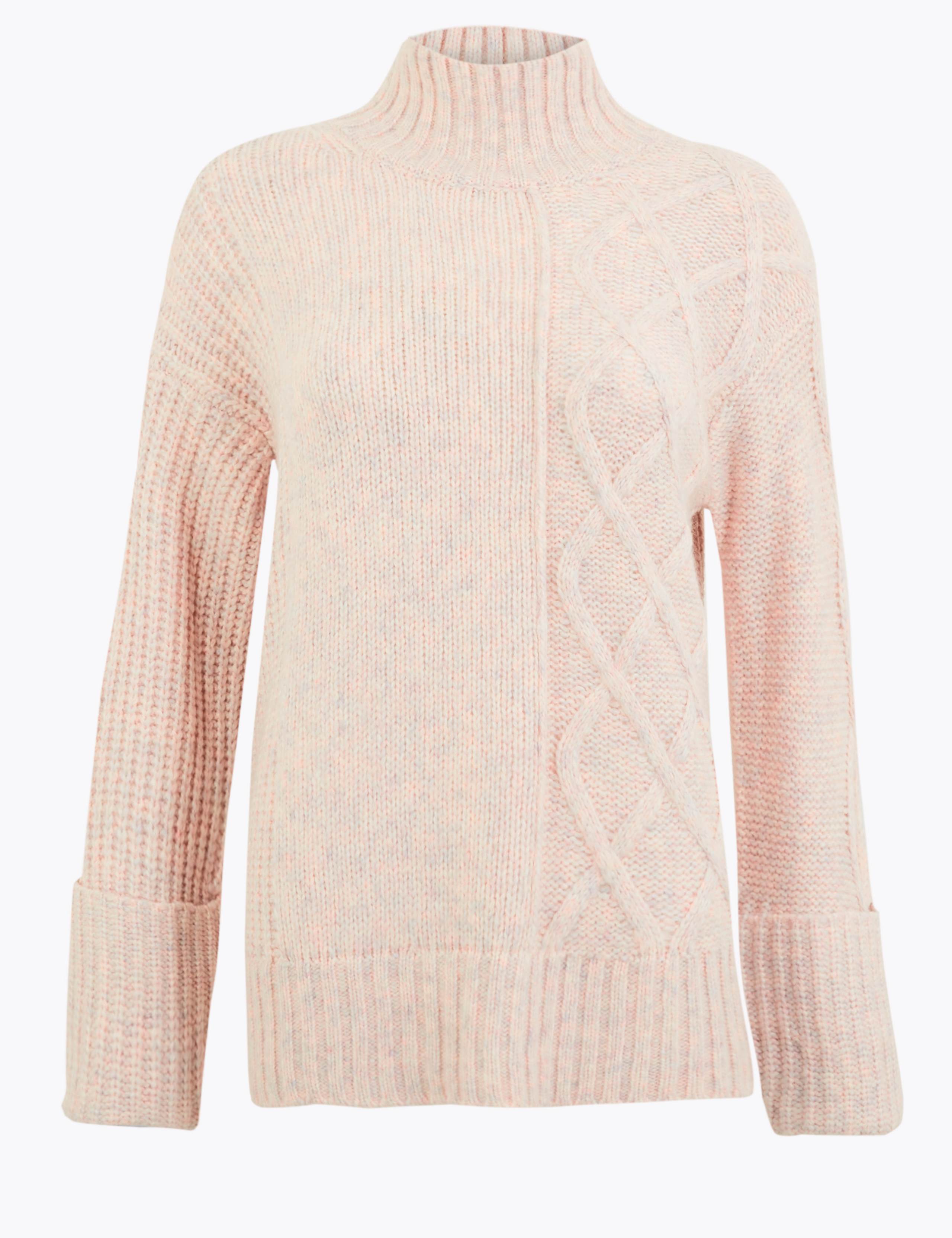 Cable Knit Turtle Neck Jumper 2 of 5
