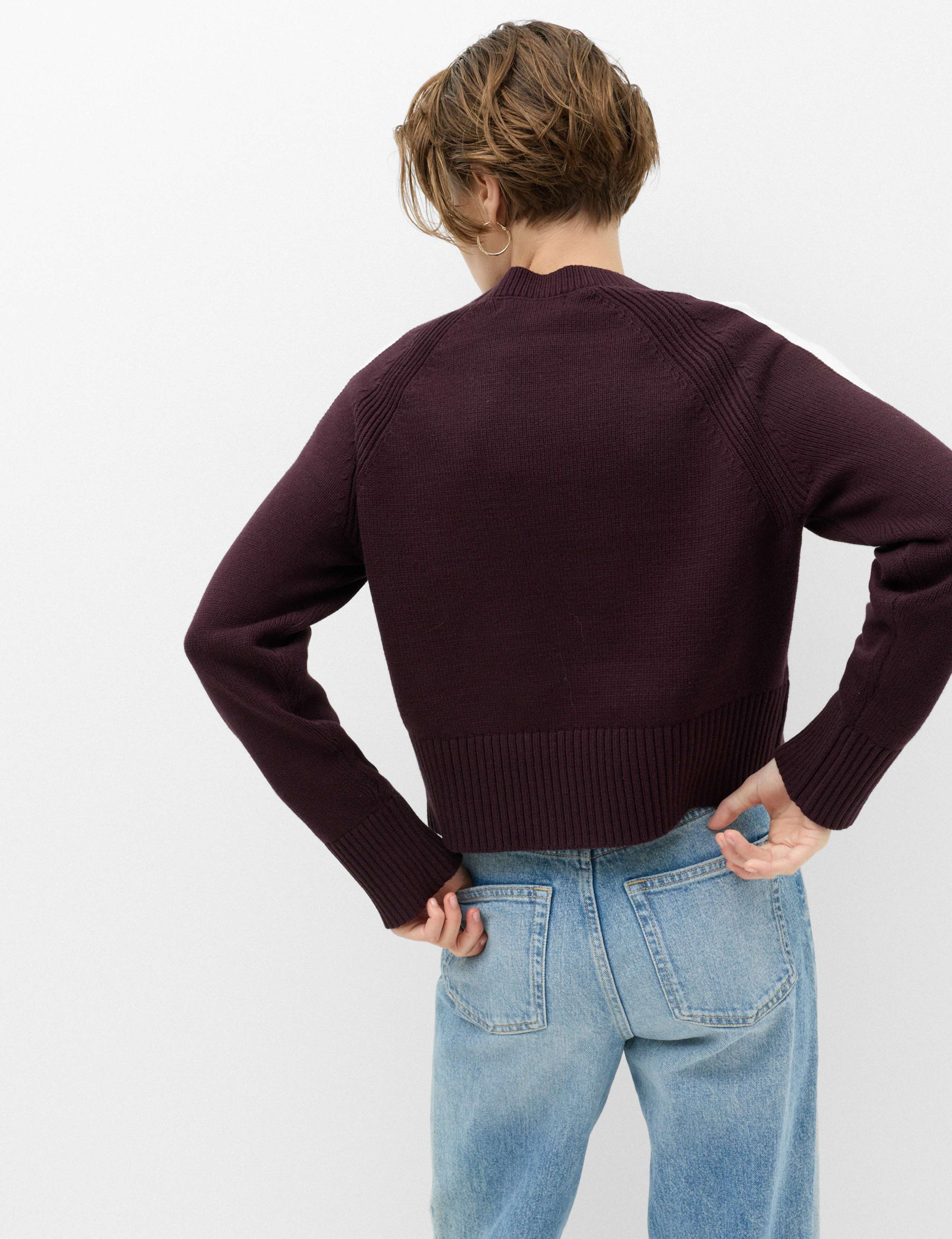 Cotton Rich Striped Crew Neck Jumper 4 of 5