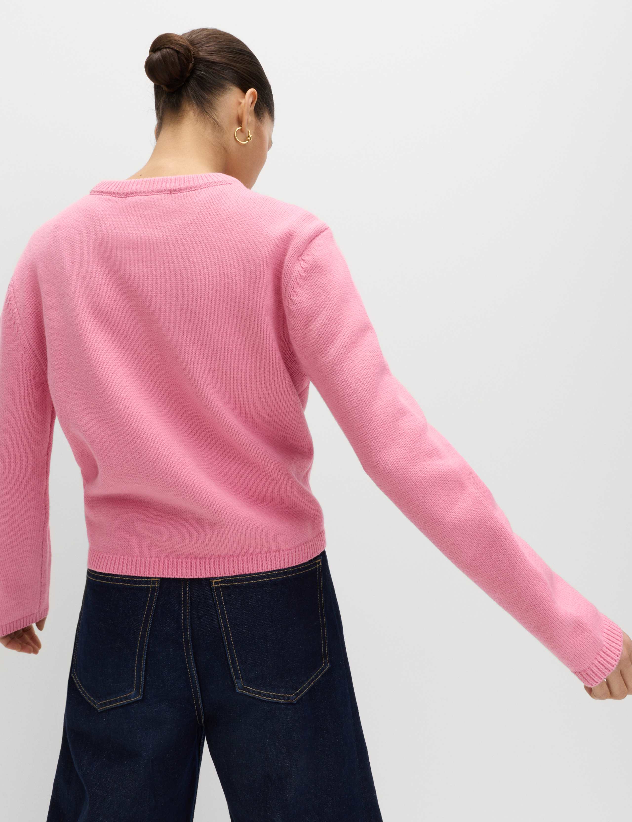 Cotton Rich Cropped Jumper 5 of 6