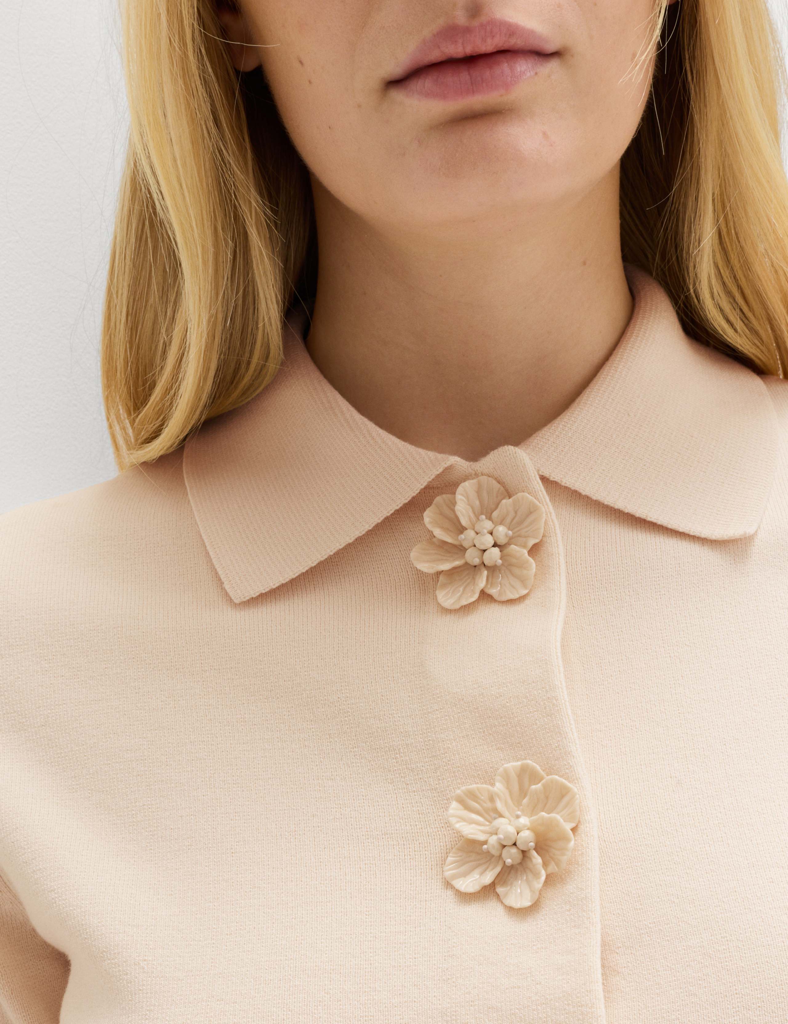 Button Detail Slim Fit Cardigan 3 of 5