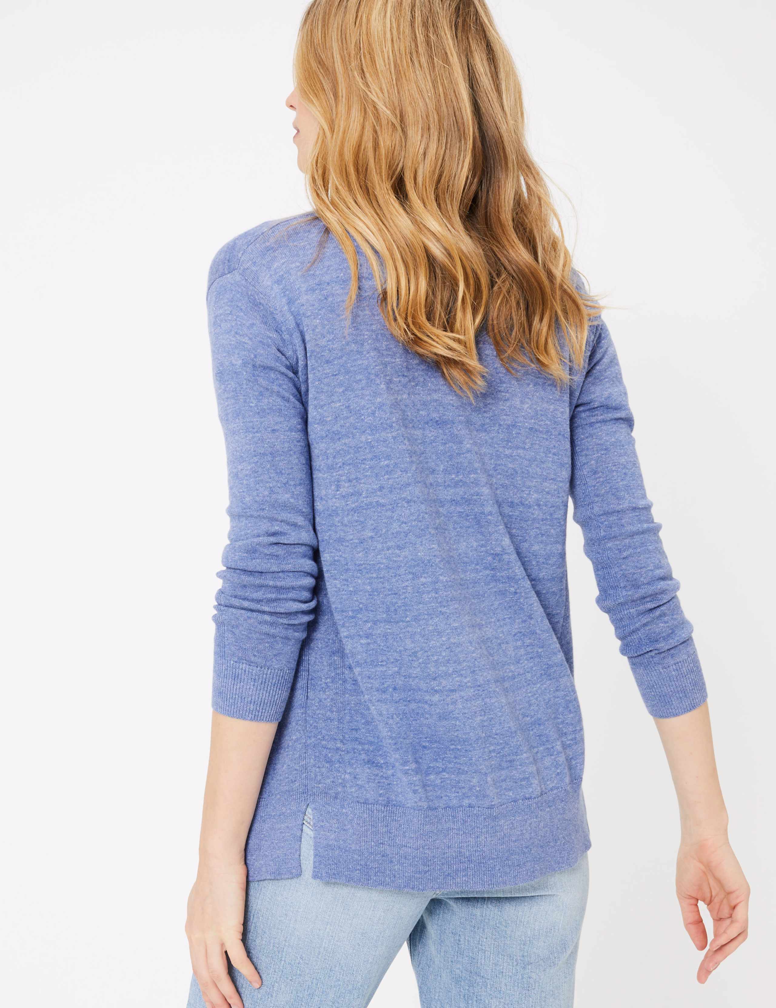 Pure Cotton Relaxed Cardigan 4 of 4