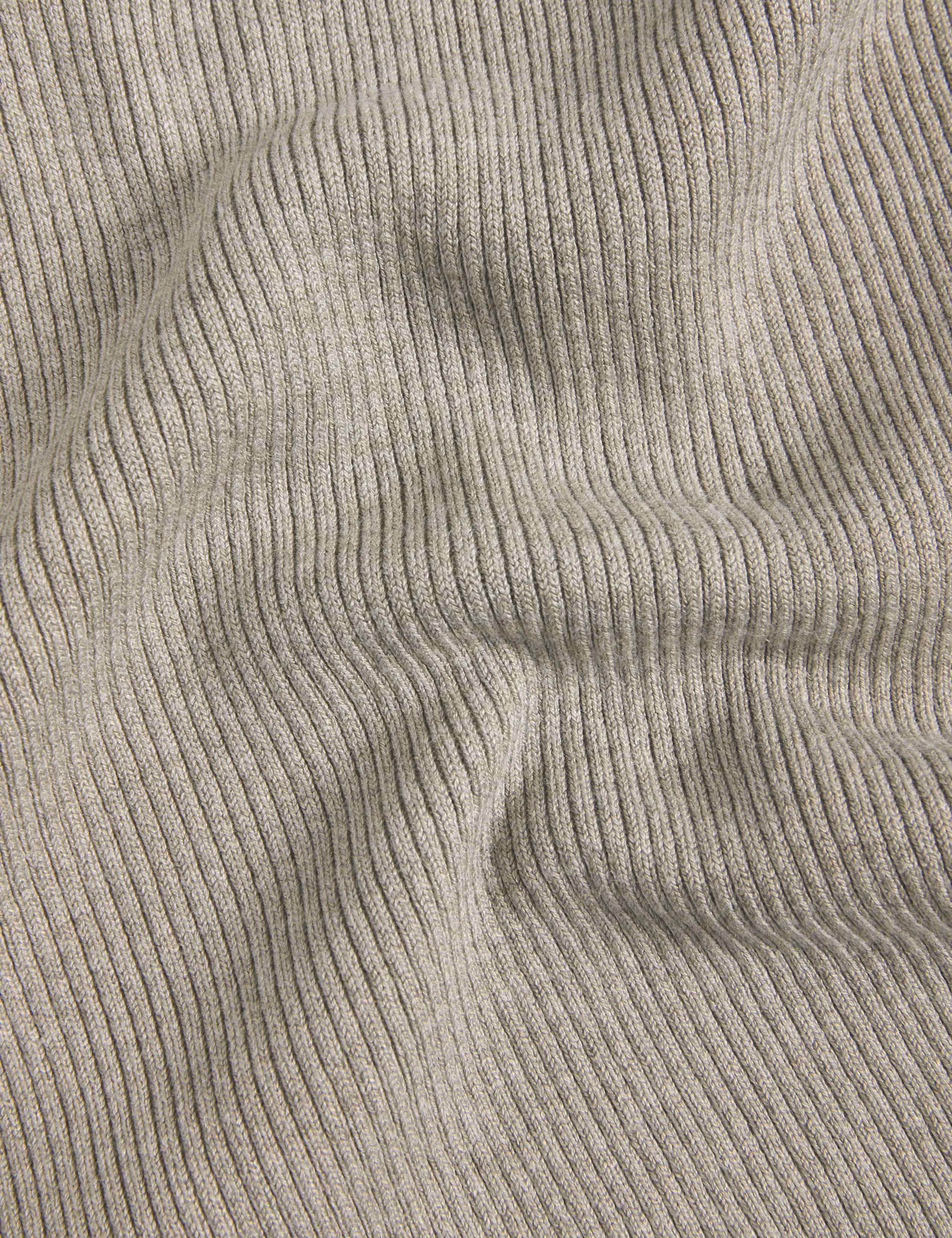 Ribbed Crew Neck Button Detail Jumper 6 of 6