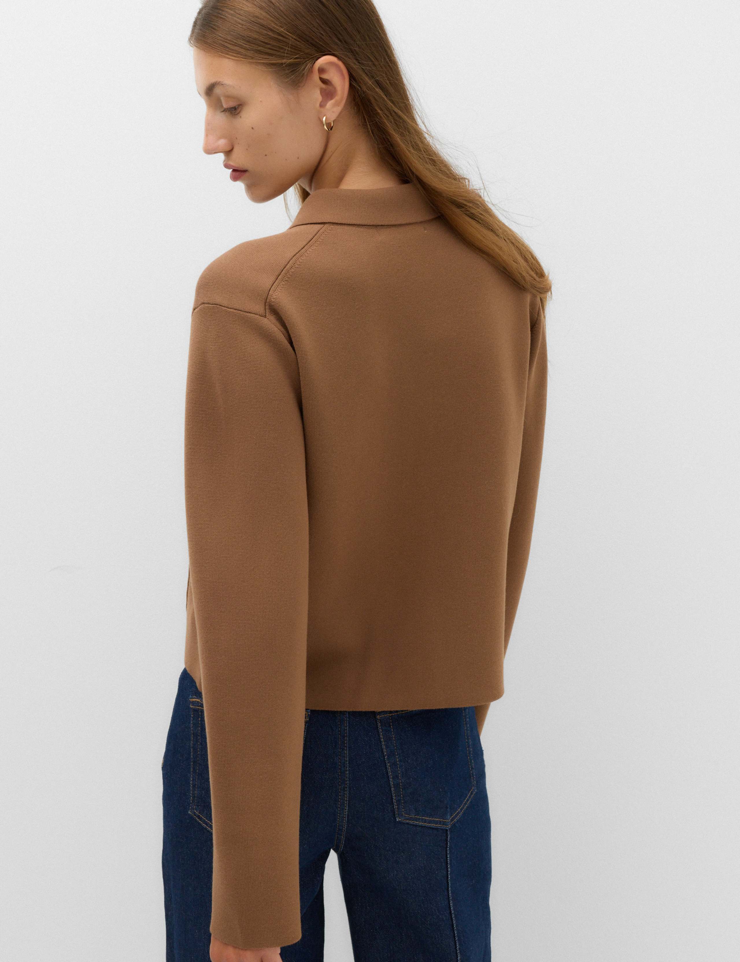 Wool Rich Collared Pocket Detail Jacket 4 of 7