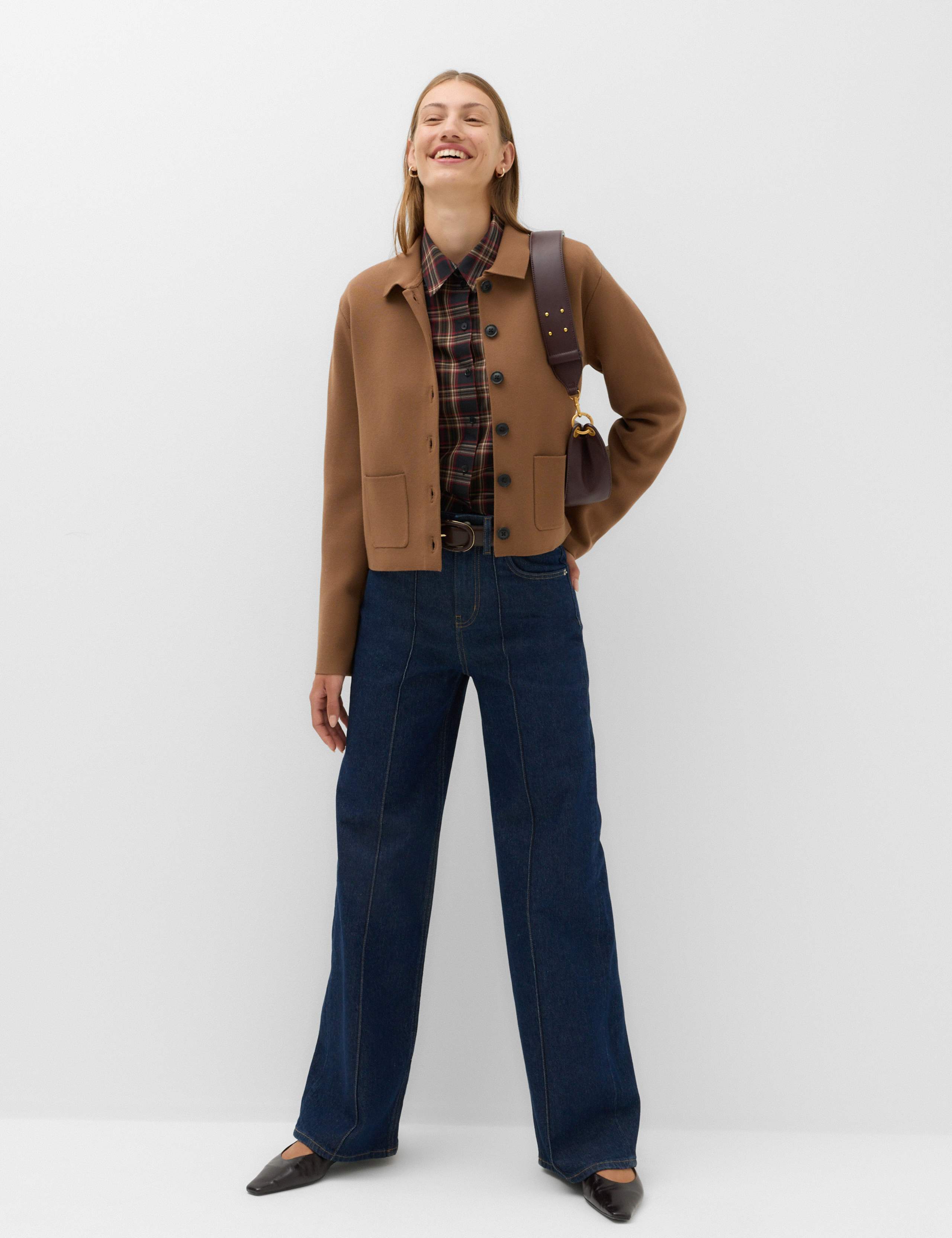 Wool Rich Collared Pocket Detail Jacket 6 of 7