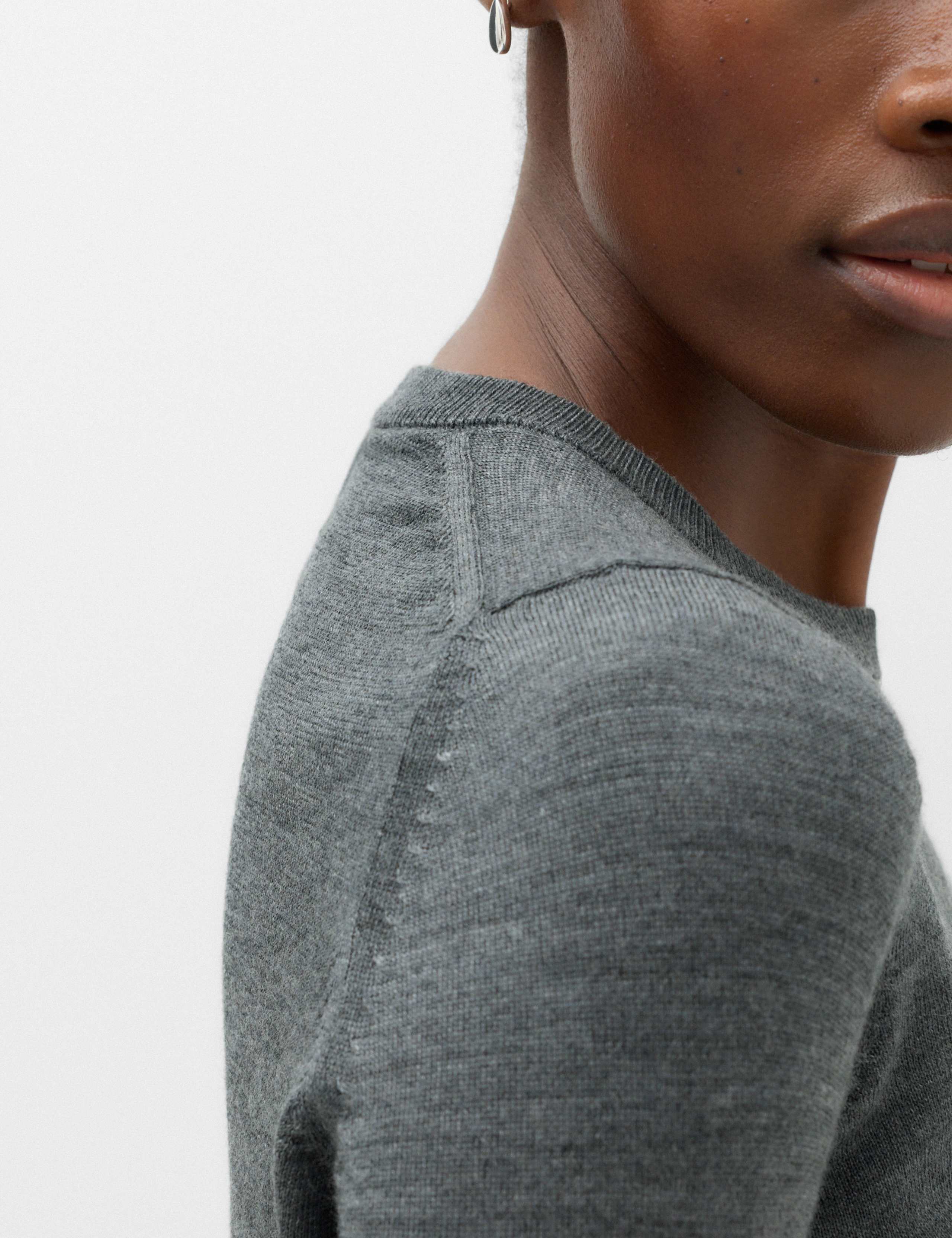 Pure Merino Crew Neck Jumper 6 of 6