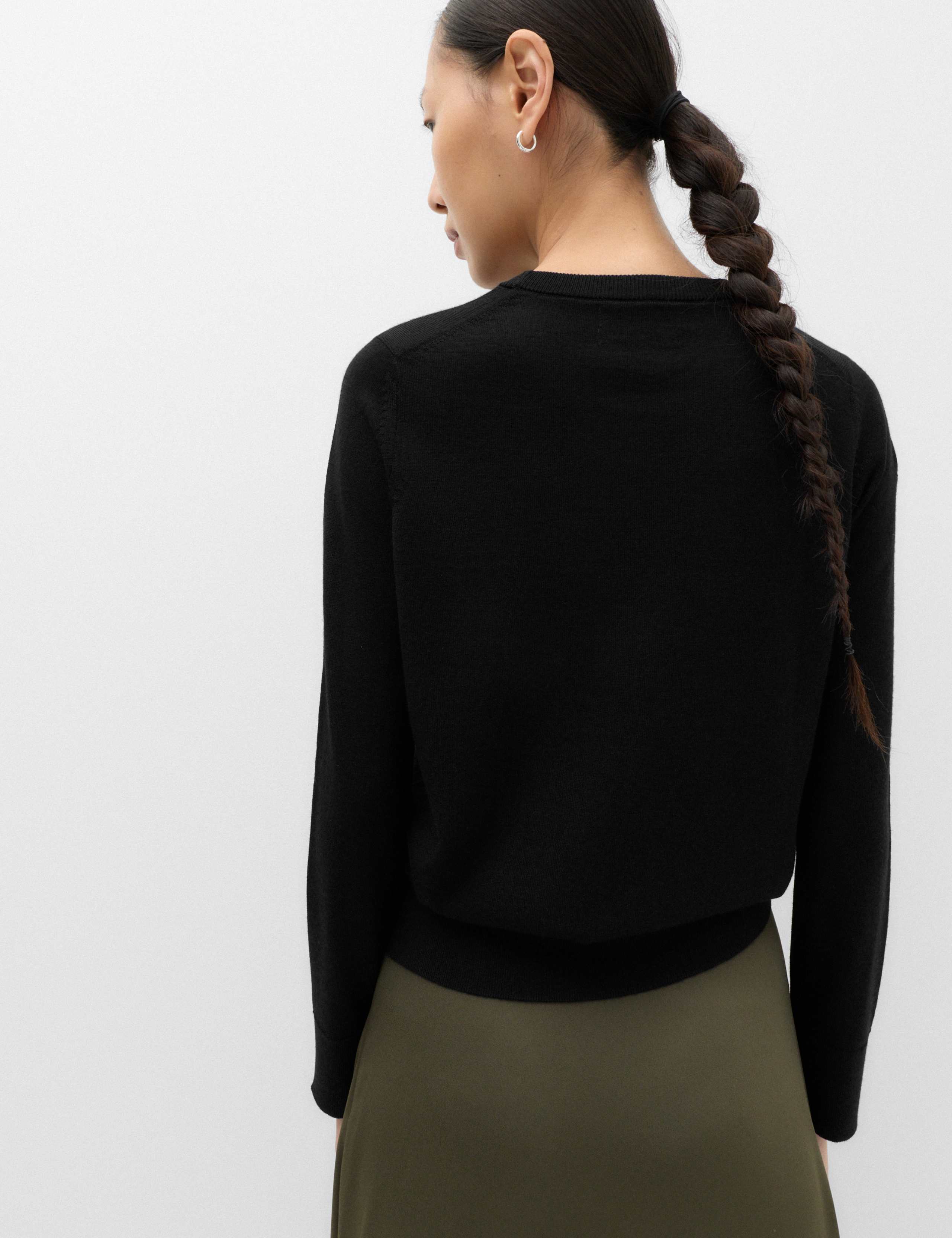 Pure Merino Crew Neck Jumper 3 of 4