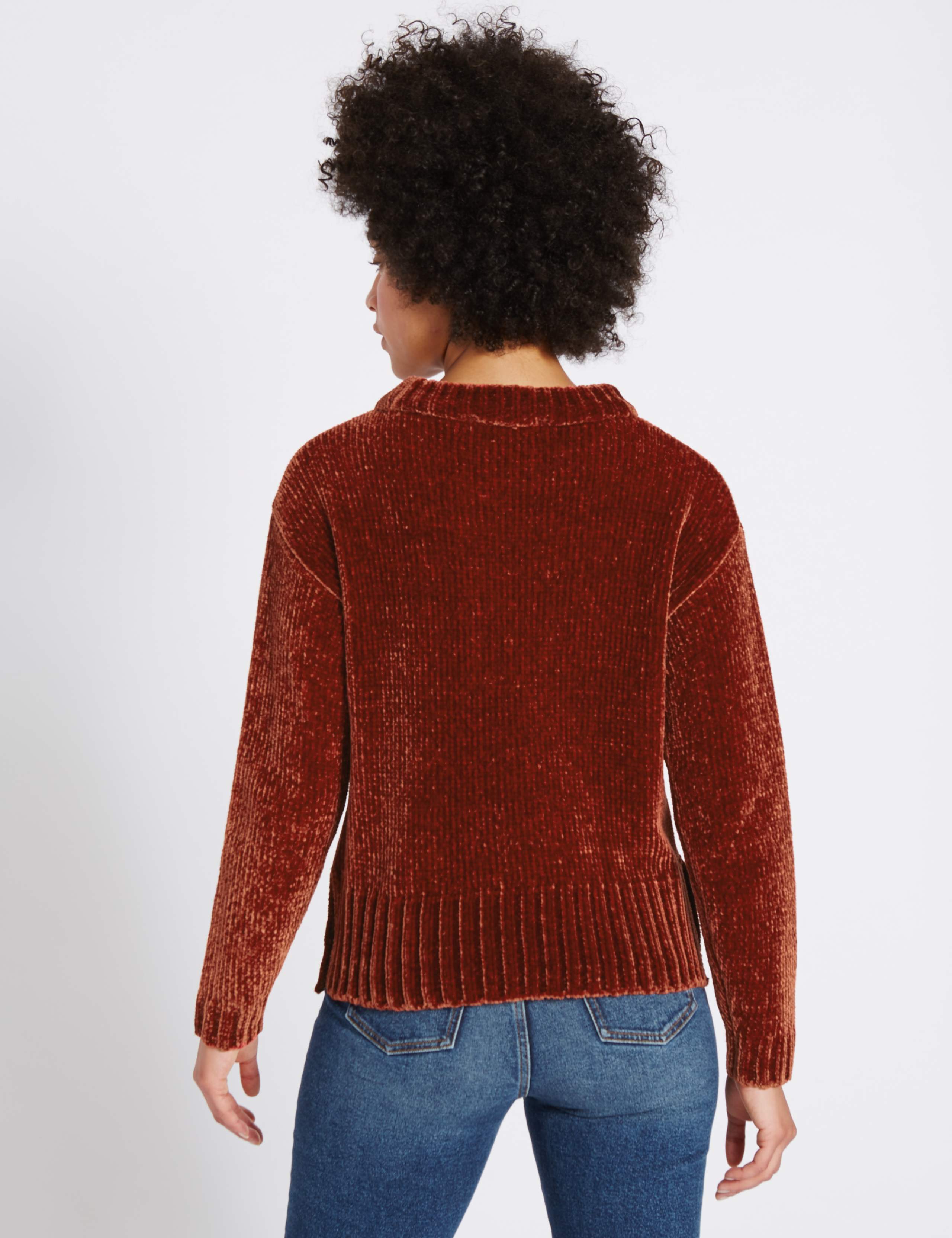 Chenille Round Neck Jumper 4 of 5