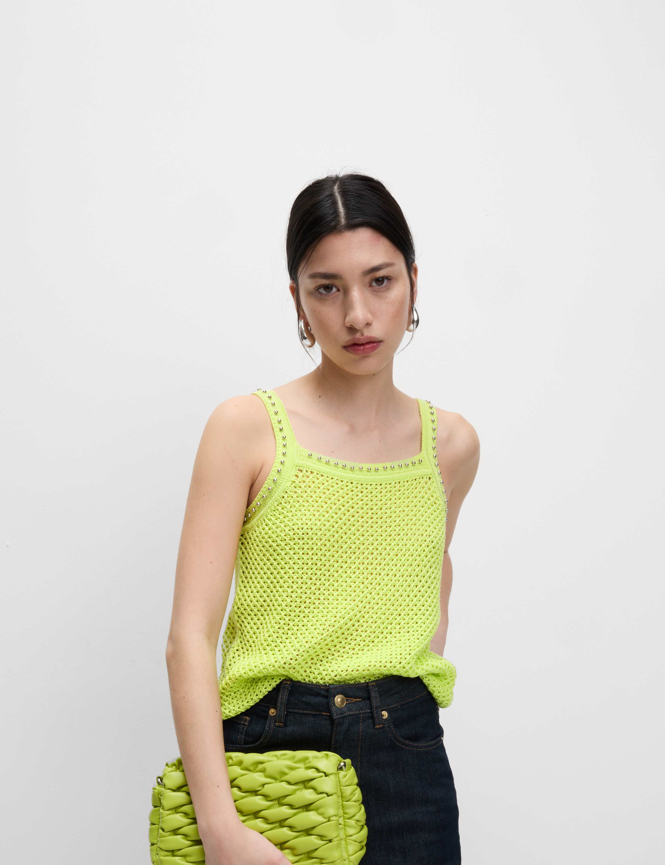 Embellished Slim Fit Knitted Vest 6 of 7