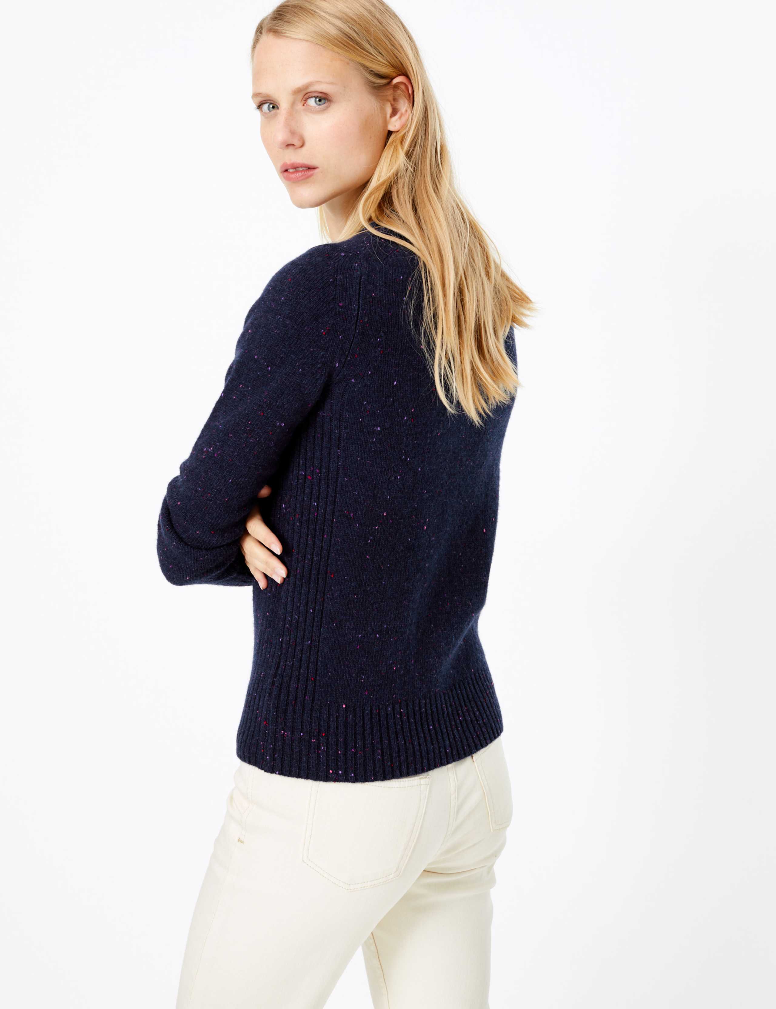 Wool Rich Textured Jumper 4 of 5