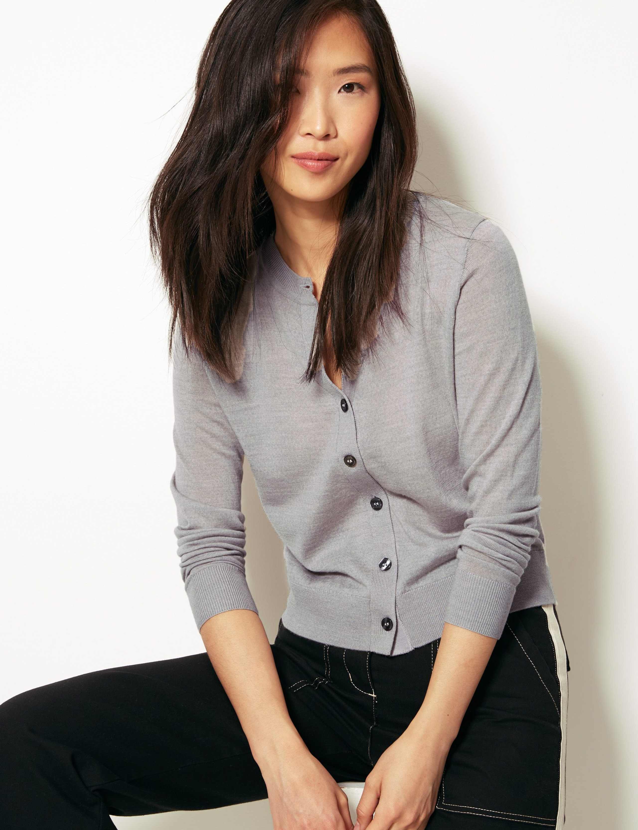 Pure Merino Wool Cardigan 3 of 5