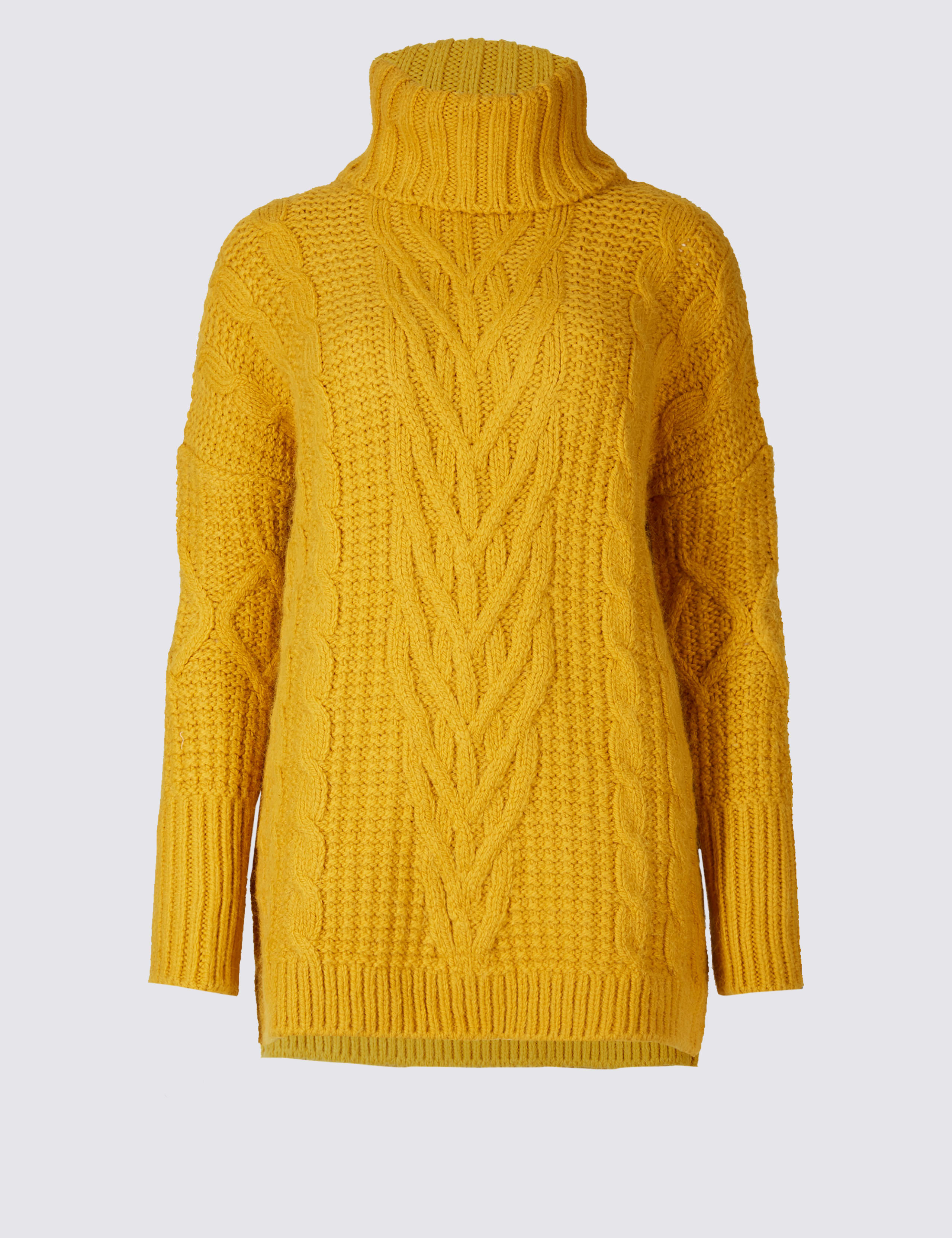 Cable Knit Turtle Neck Jumper 2 of 5