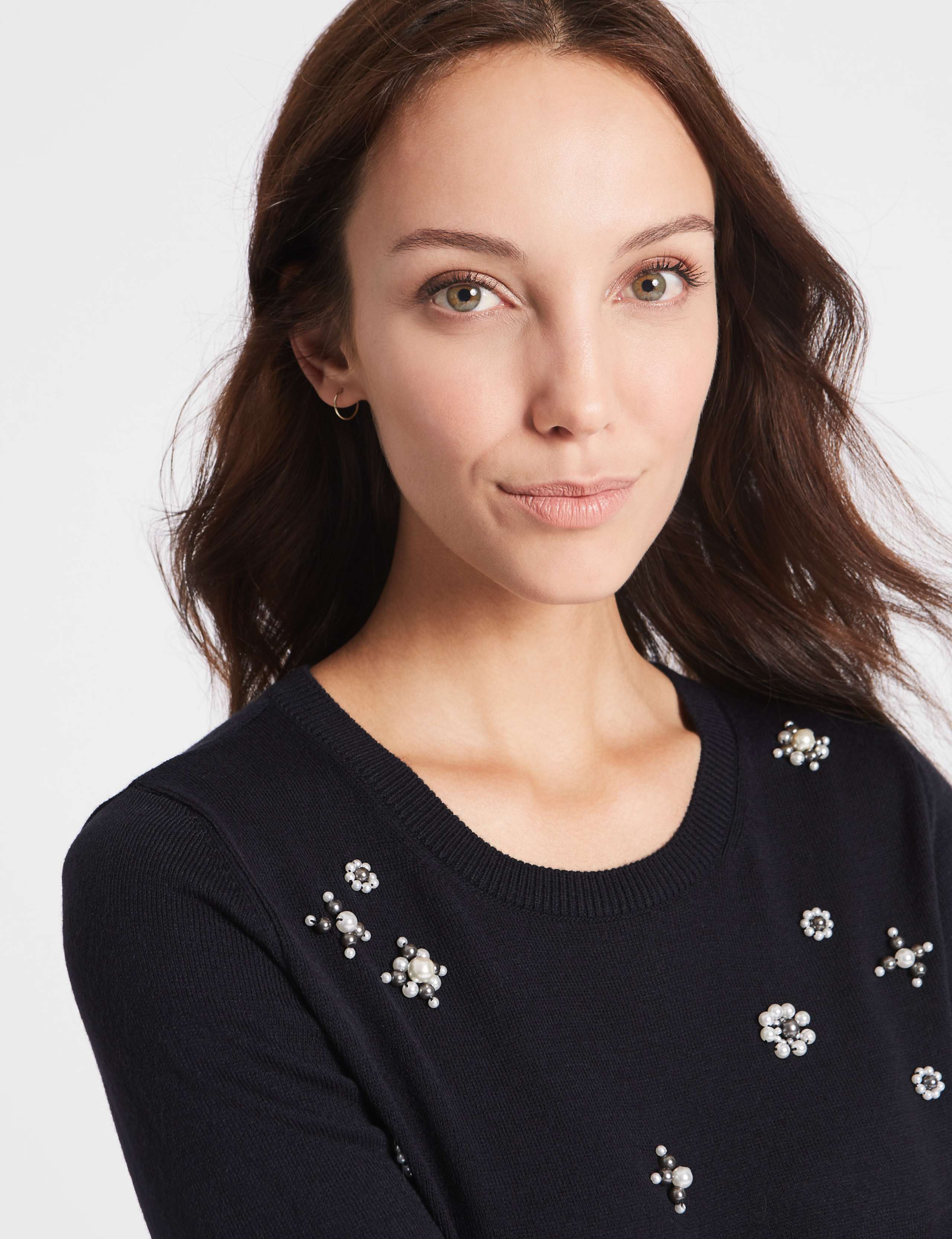 Pearl Round Neck Jumper 5 of 5