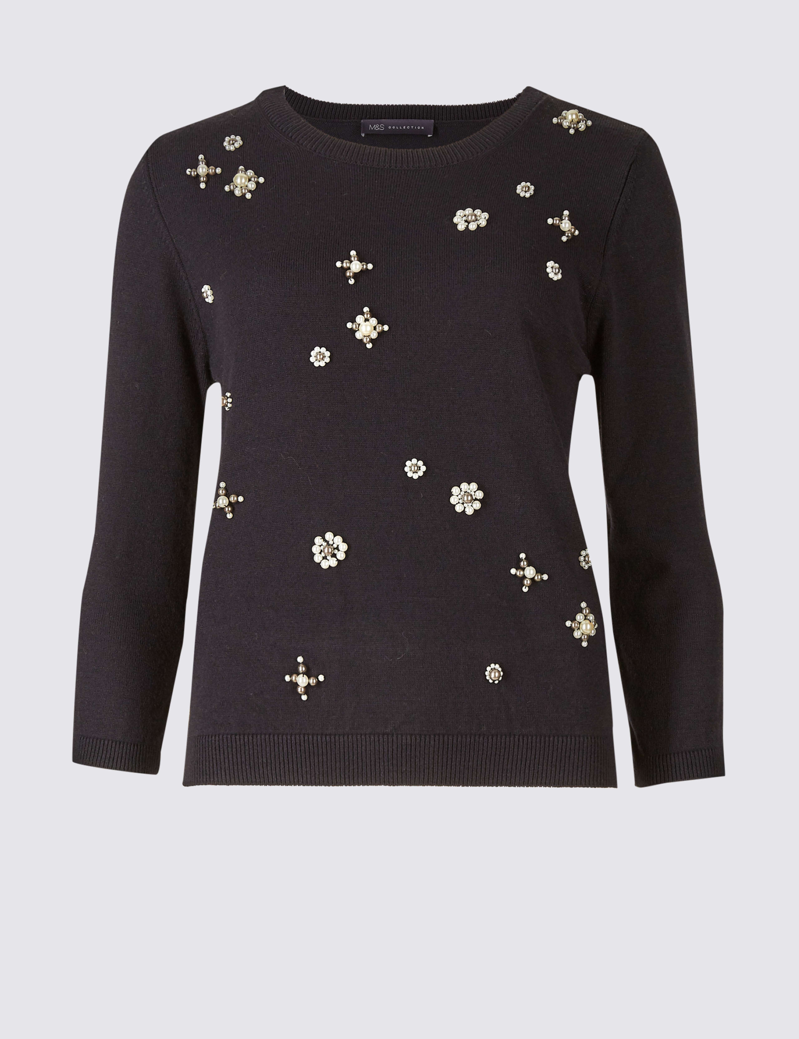 Pearl Round Neck Jumper 2 of 5