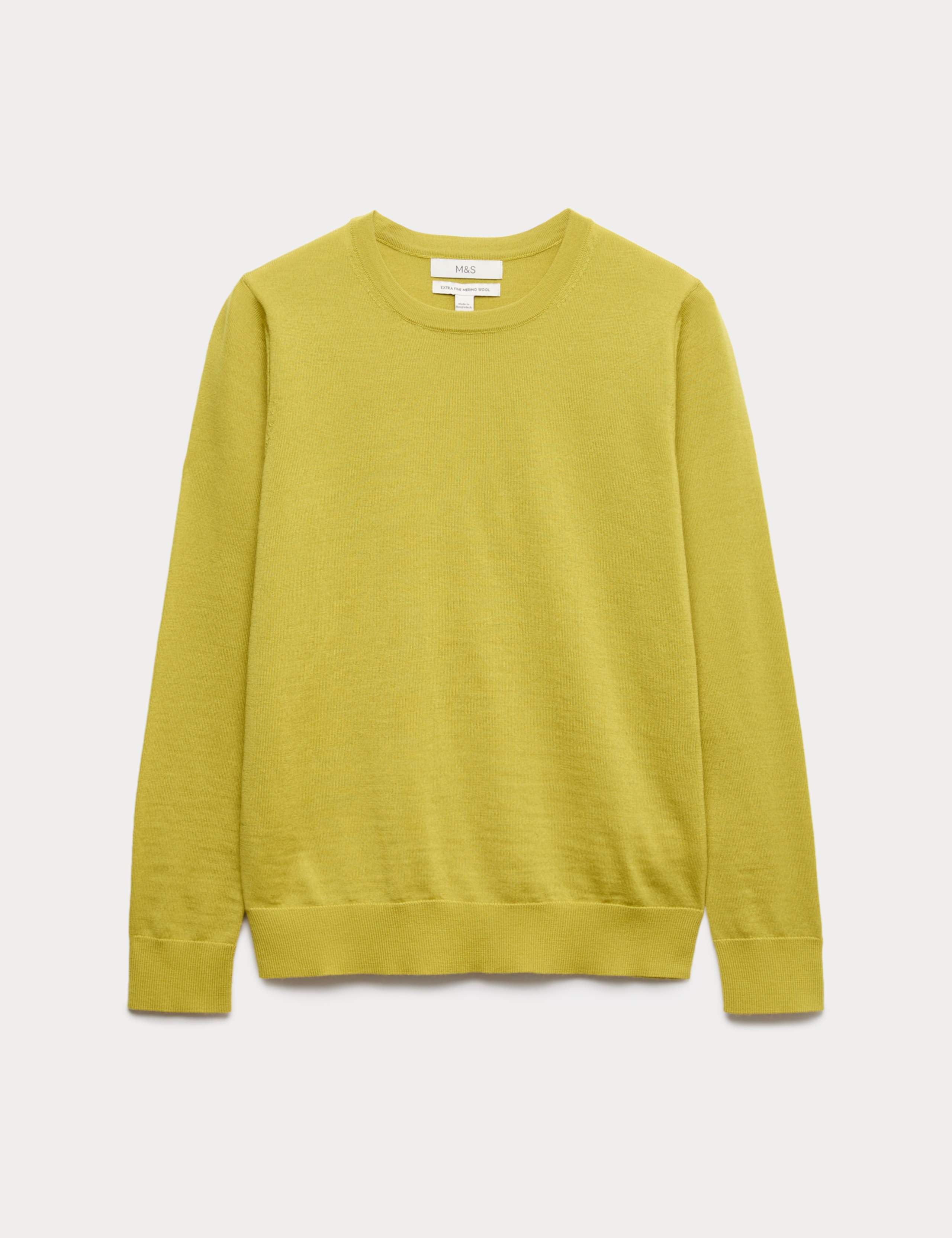 Pure Merino Wool Crew Neck Jumper 2 of 5