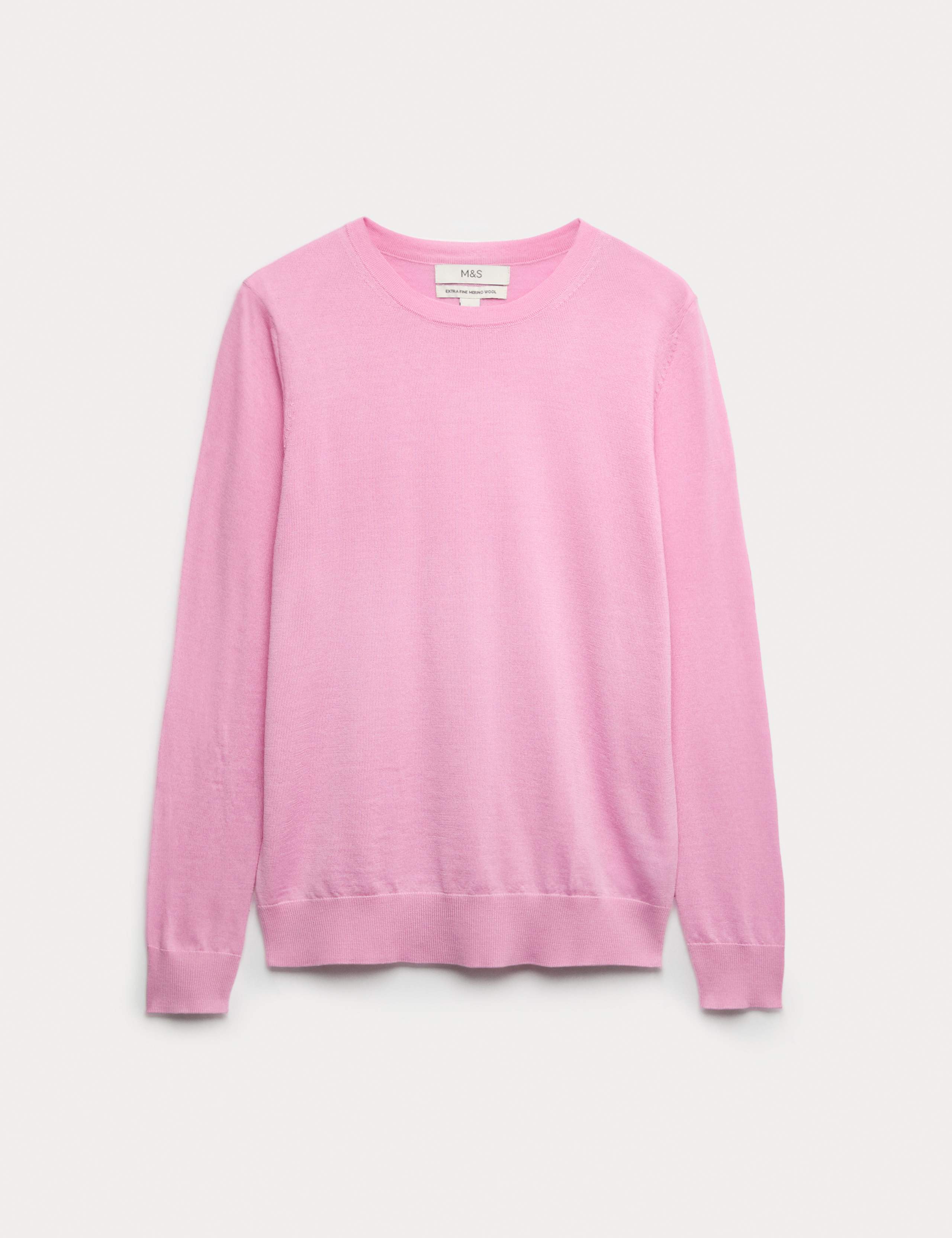 Pure Merino Wool Crew Neck Jumper 2 of 5