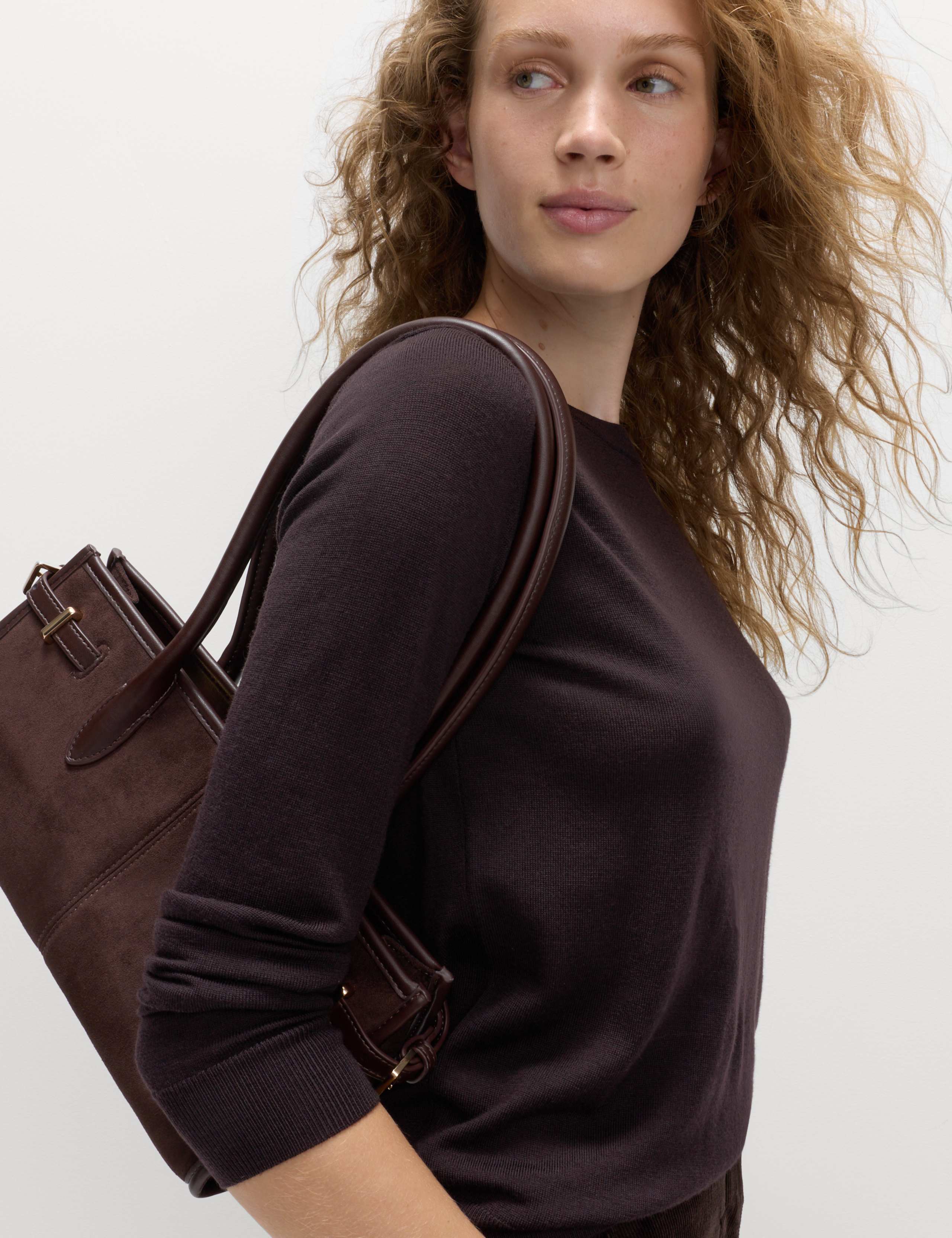 Pure Merino Wool Crew Neck Jumper 3 of 4