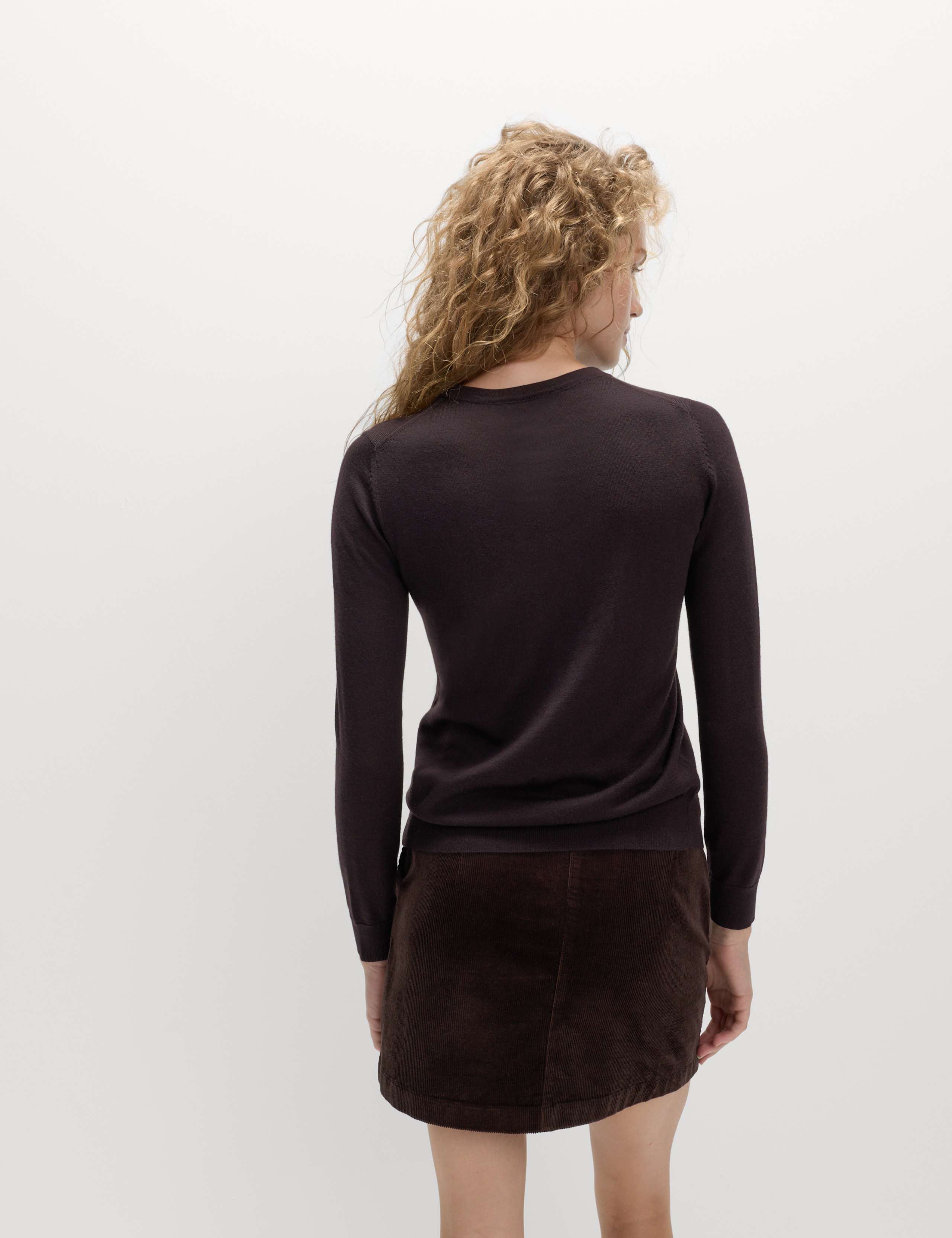 Pure Merino Wool Crew Neck Jumper 4 of 4