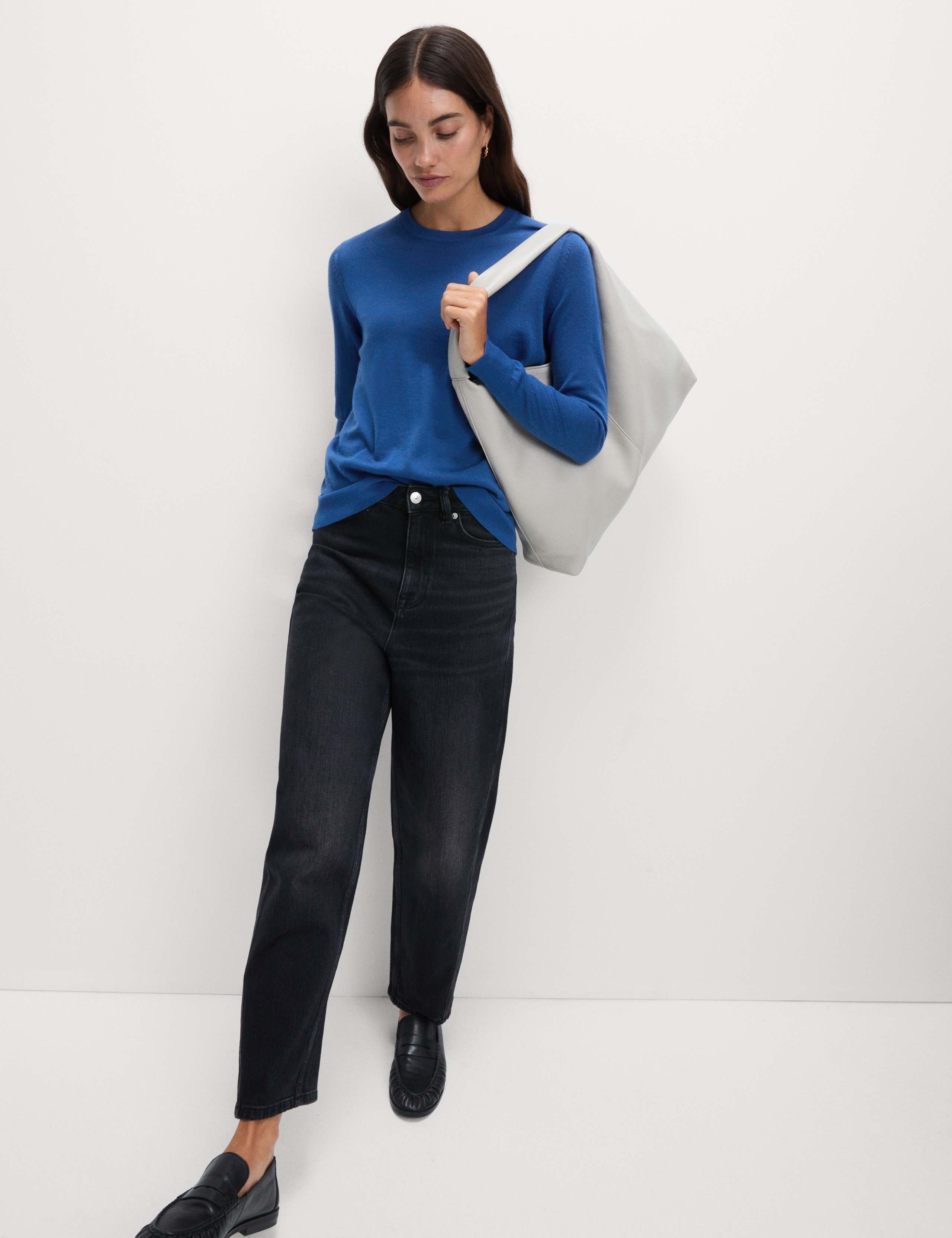 Pure Merino Wool Crew Neck Jumper 4 of 4