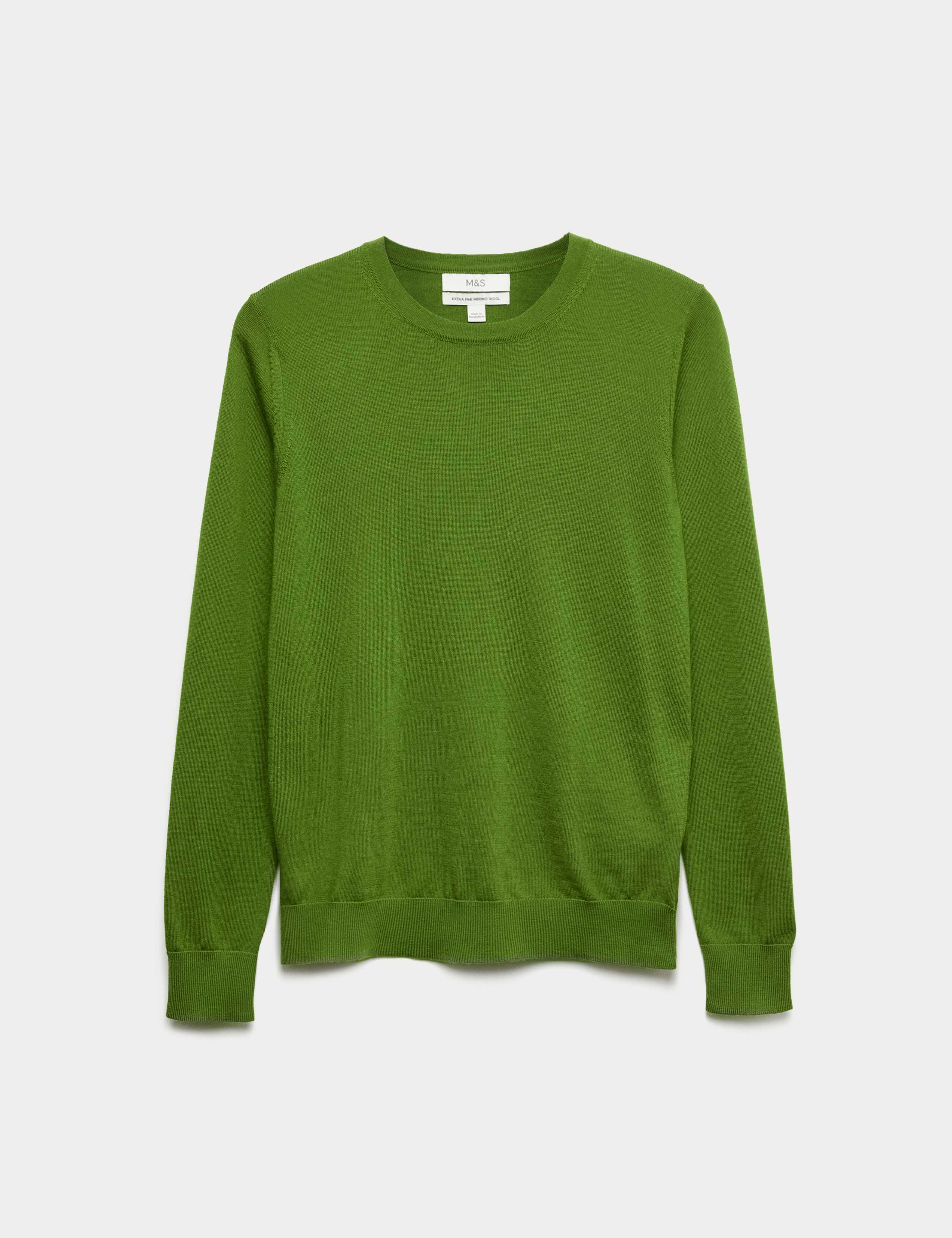 Pure Merino Wool Crew Neck Jumper 2 of 6