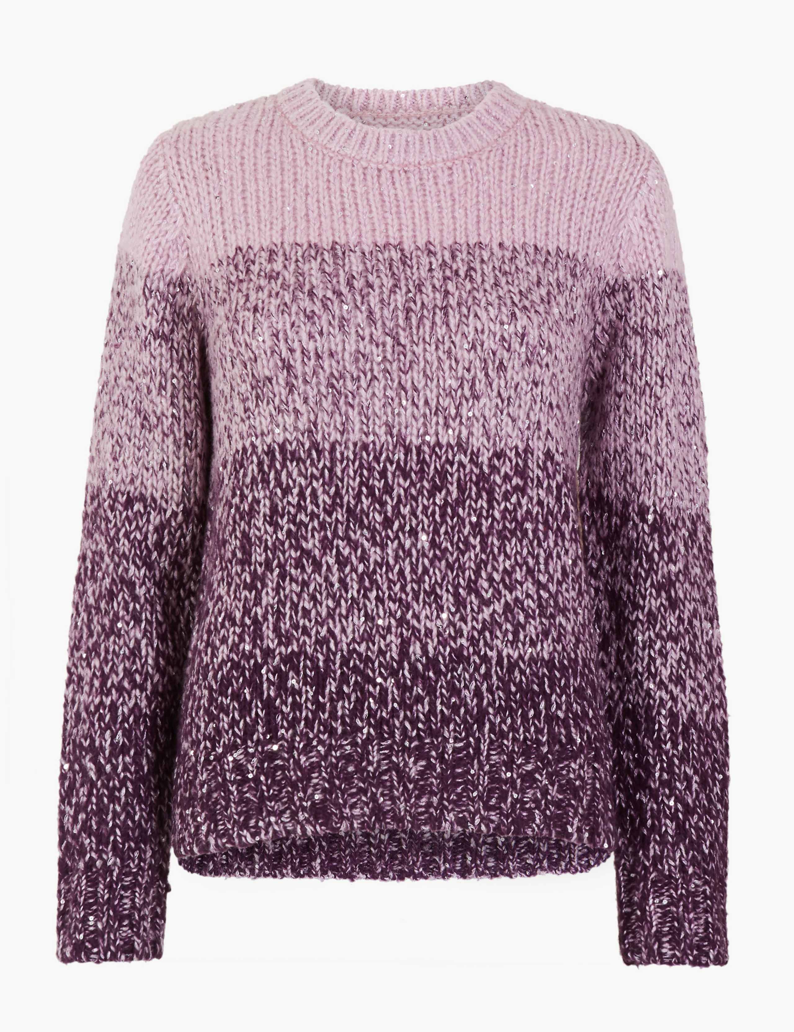 Sequin Colour Block Jumper 2 of 4