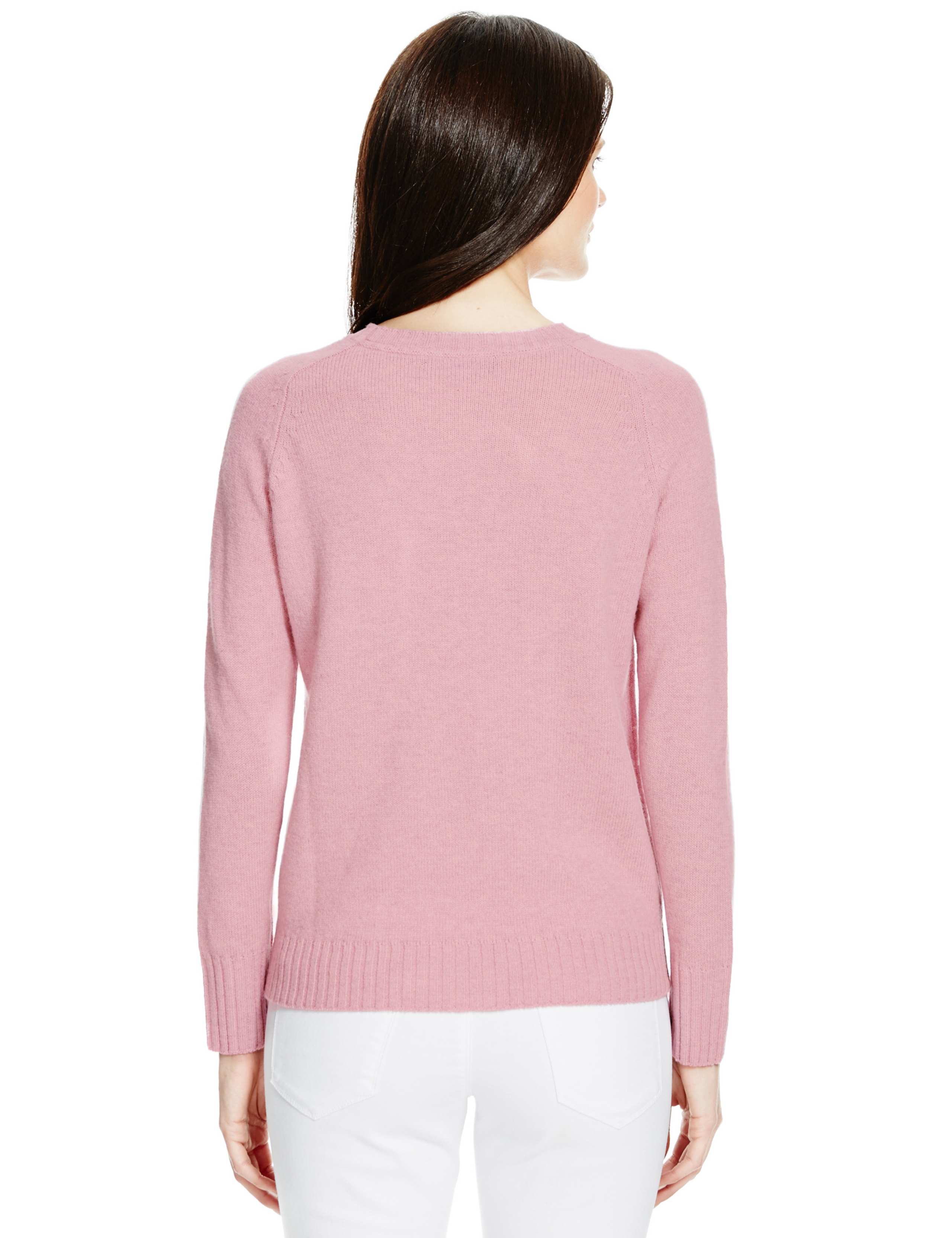 Pure Lambswool Crew Neck Jumper 4 of 4