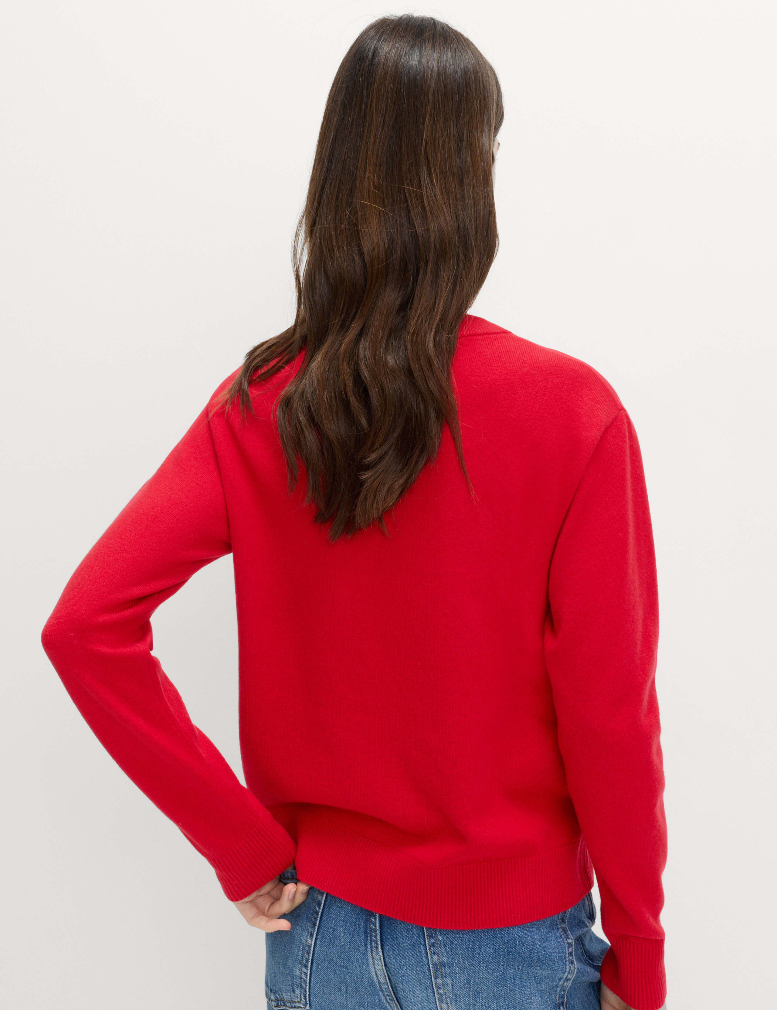 Air-Yarn Sequin Slogan Crew Neck Jumper 5 of 6