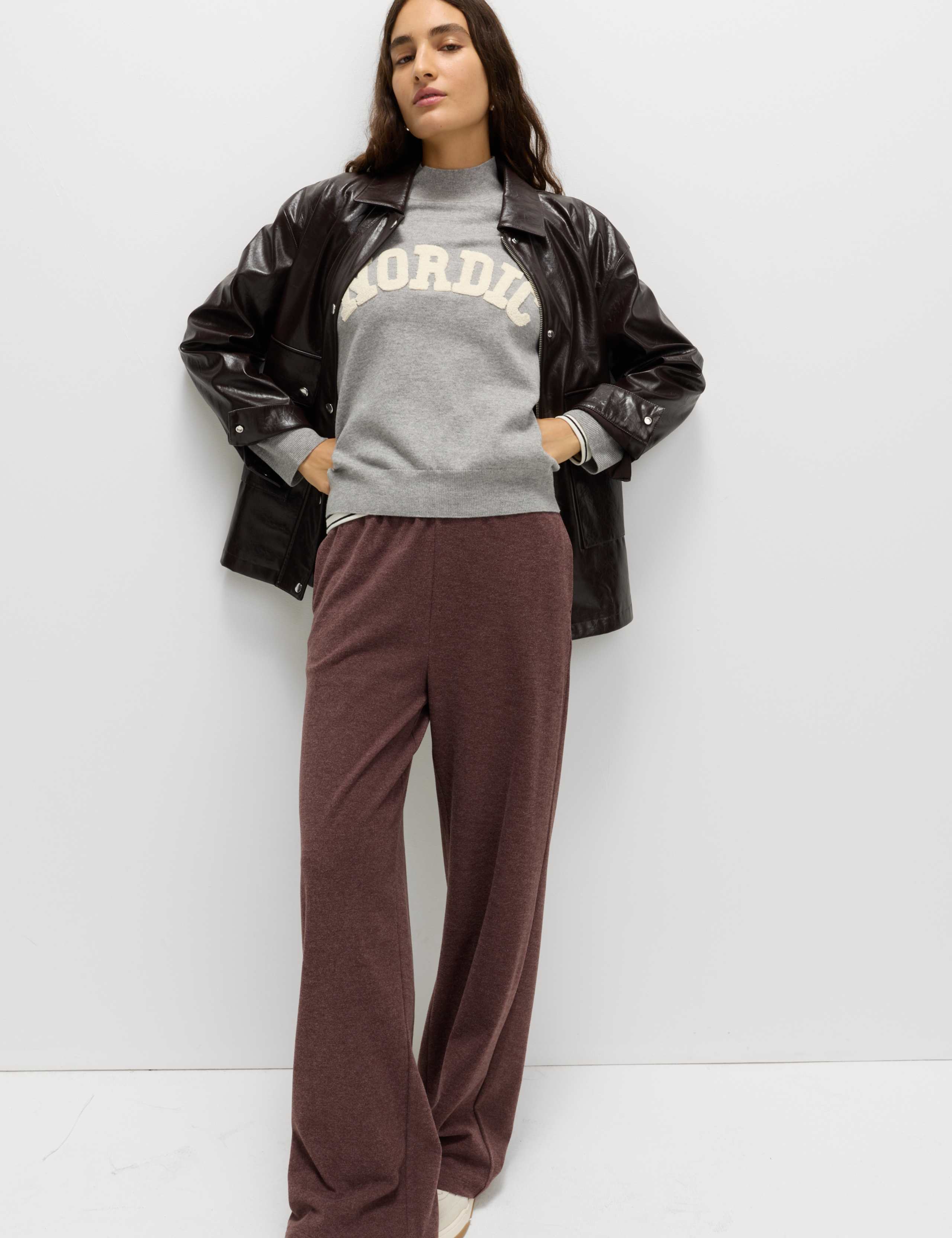 Slogan Funnel Neck Jumper 4 of 4