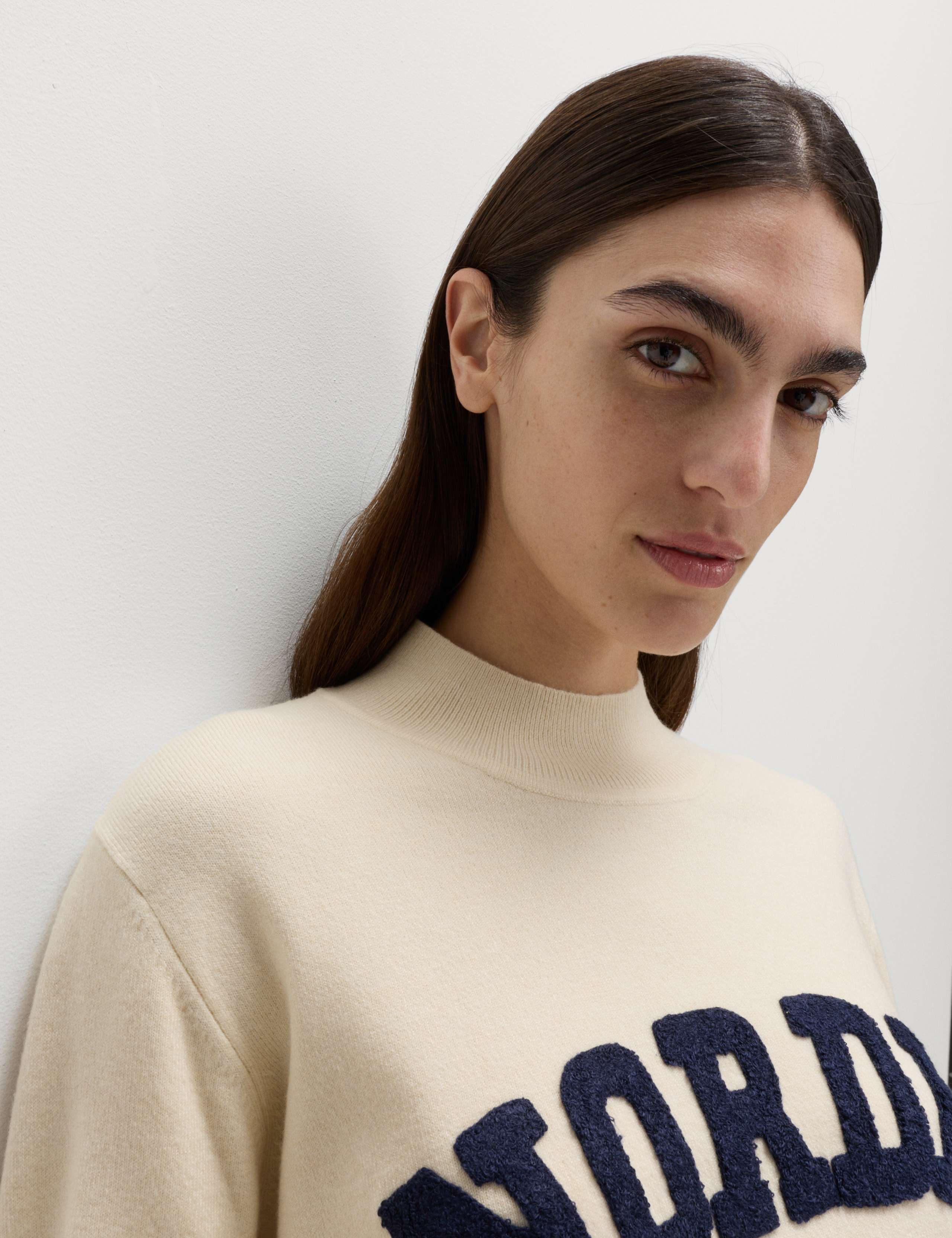Slogan Funnel Neck Jumper 4 of 5