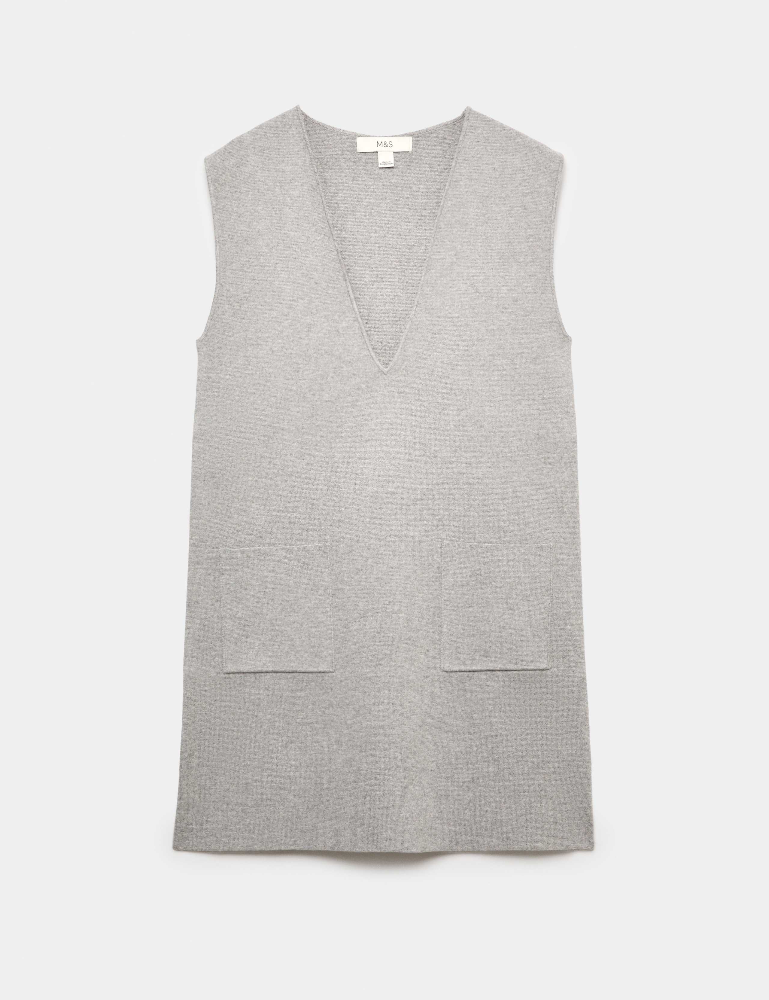 Air-Yarn Pocket Mini Knitted Dress 2 of 5